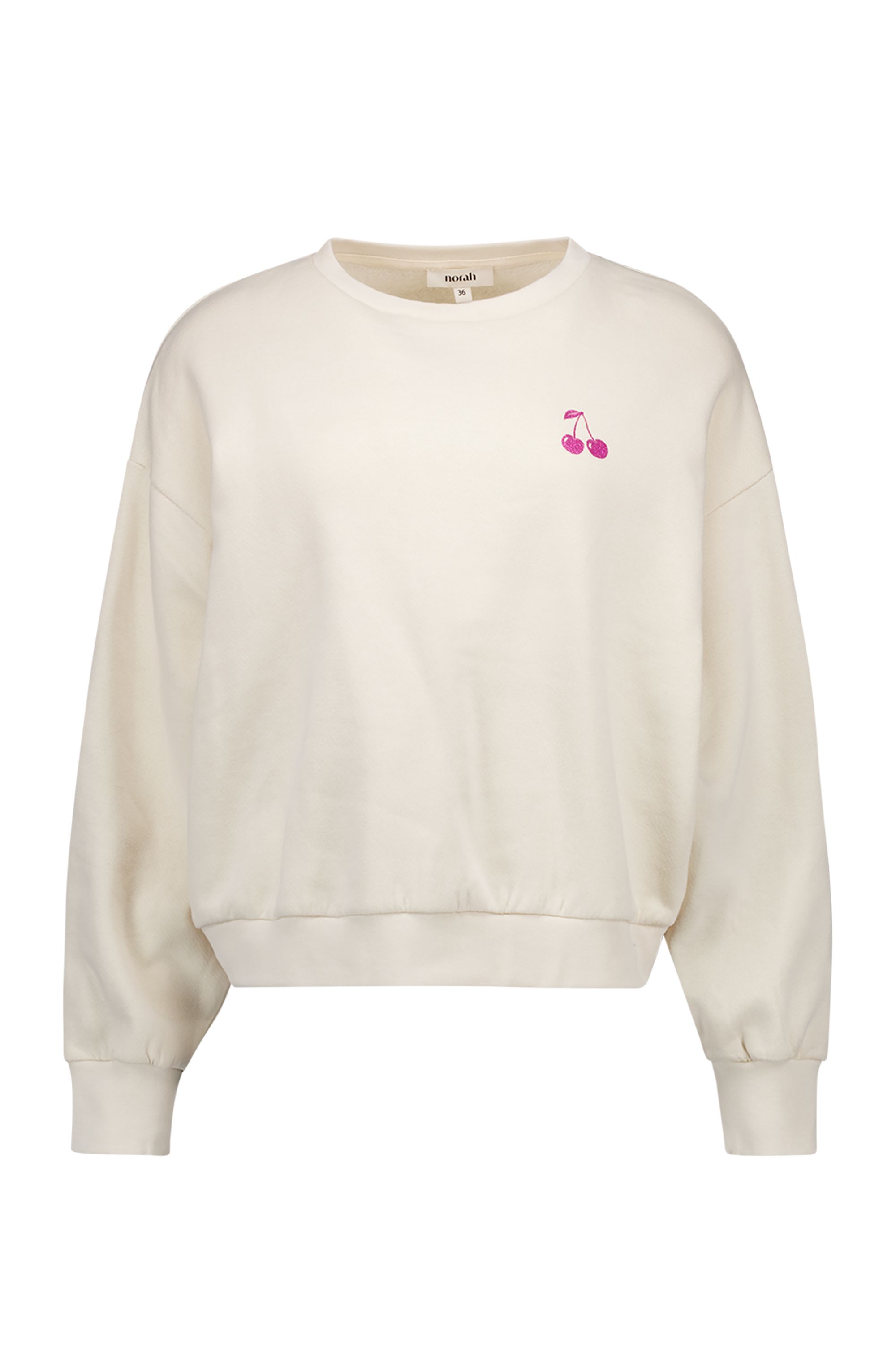 Norah Ecru sweater met kers ecru/pink 218551-179-40