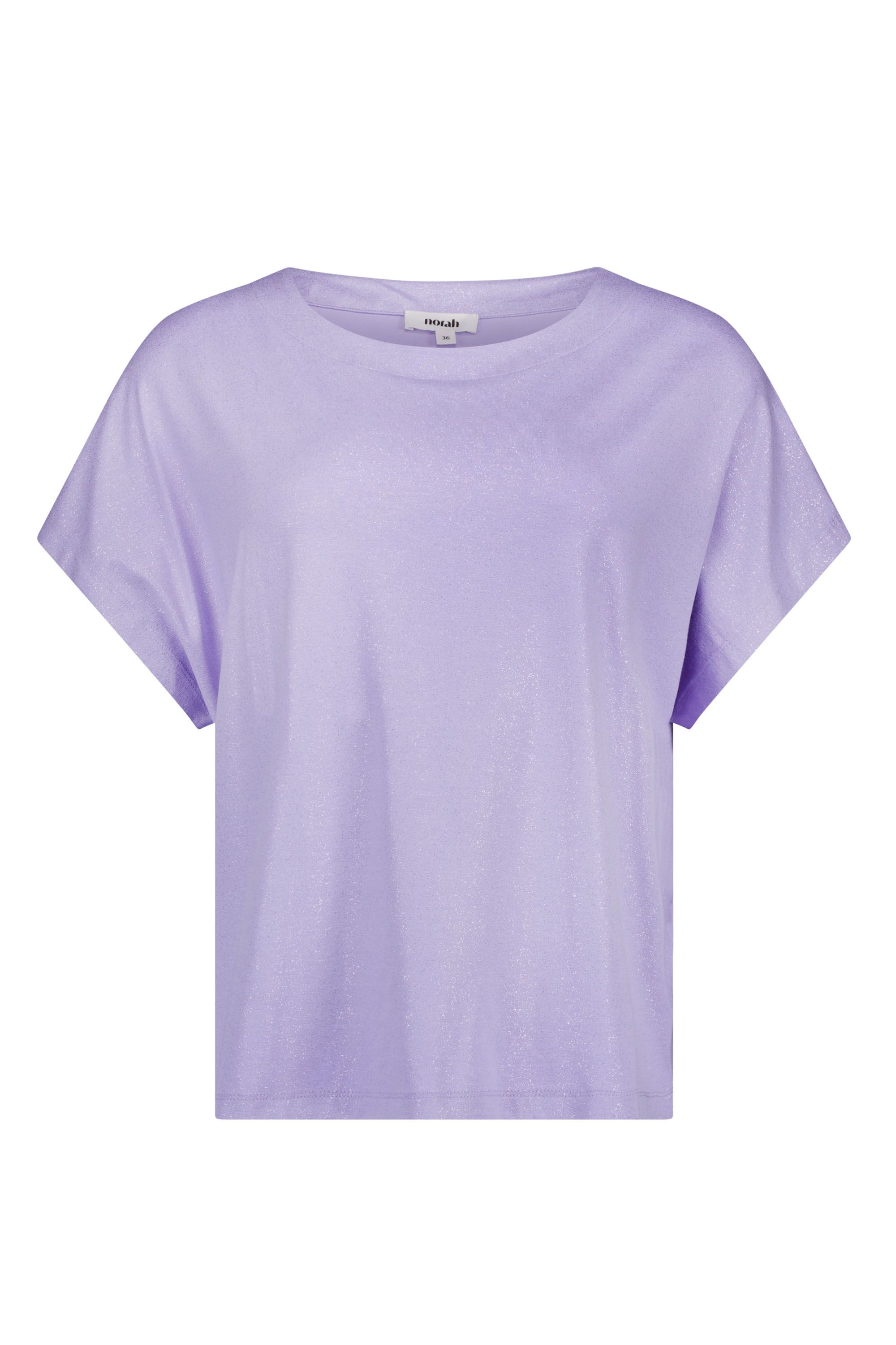Norah Mila shirt lila met glans lilac 218574-802-34