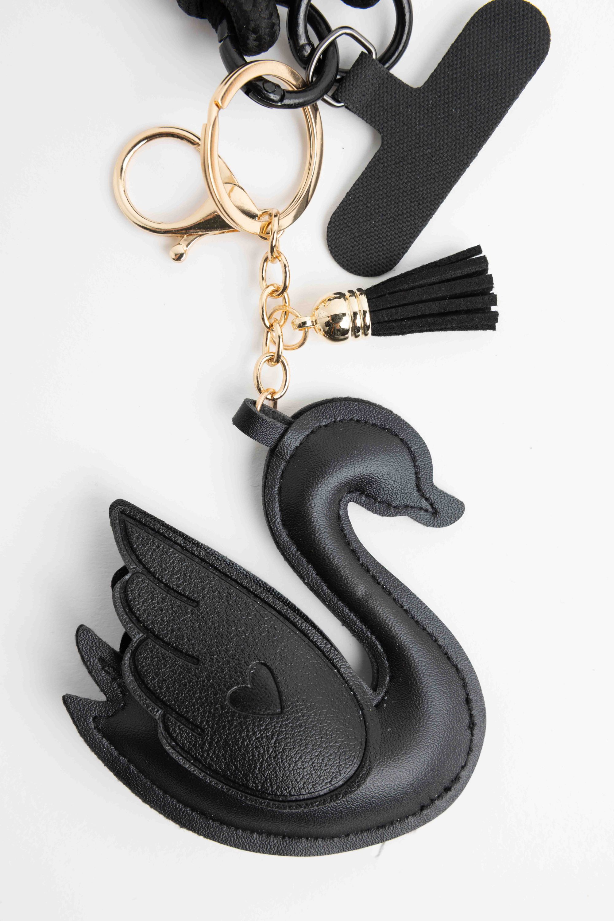 Norah Sleutelhanger zwaan black 218584-001-ONE