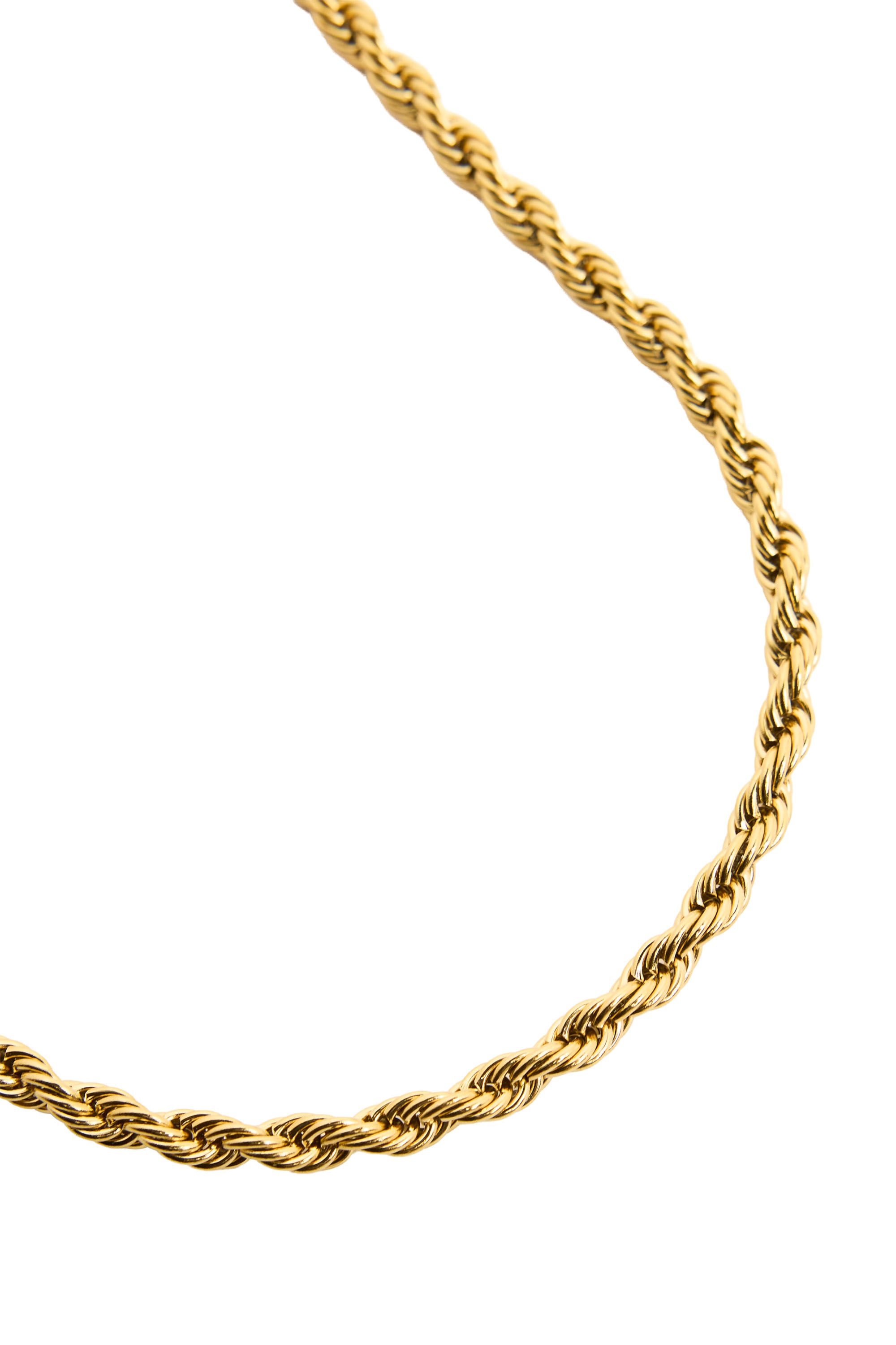 Norah Goudkleurige gedraaide ketting gold 218595-199