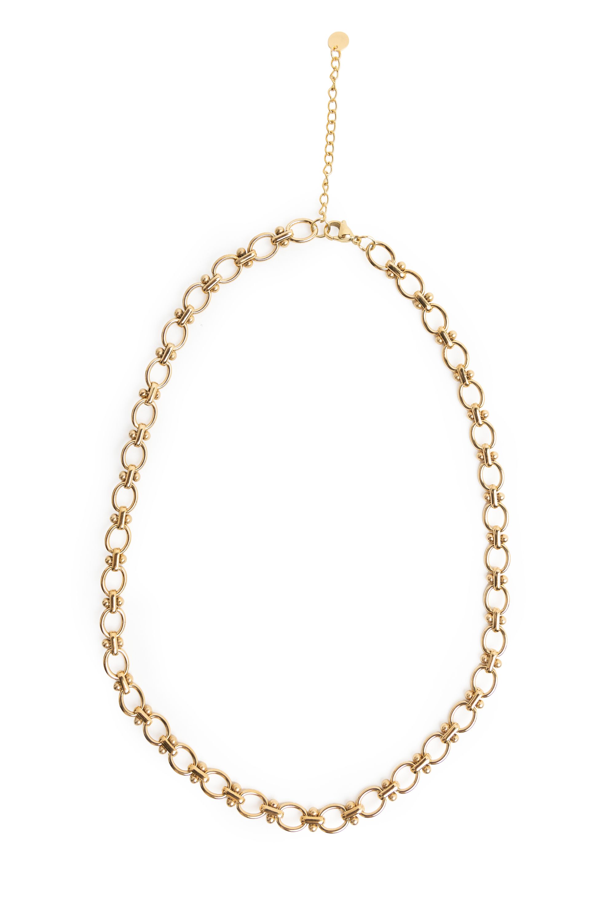 Norah Goudkleurige schakelketting gold 218597-199-ONE