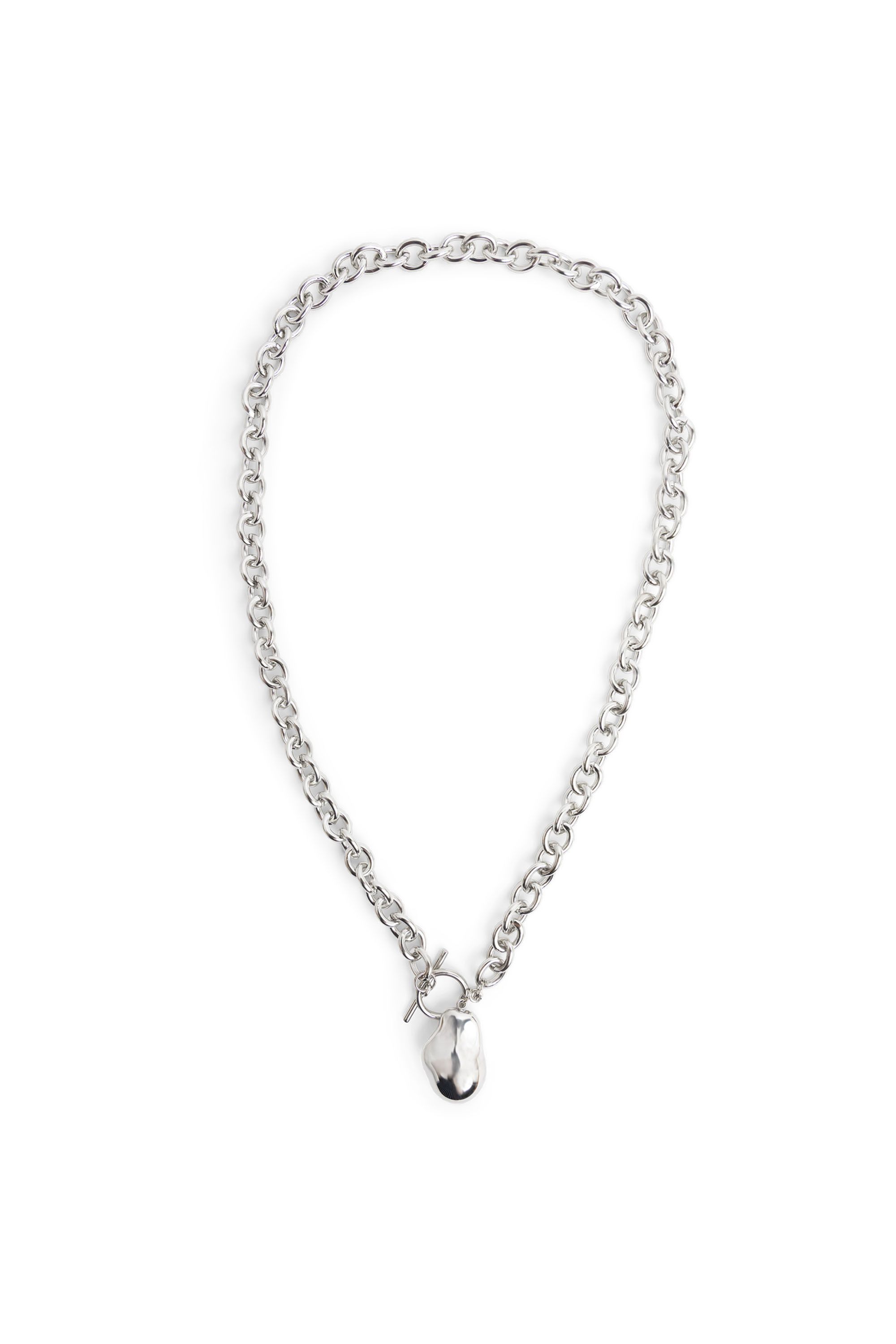 Norah Zilverkleurige schakelketting silver 218602-099-ONE