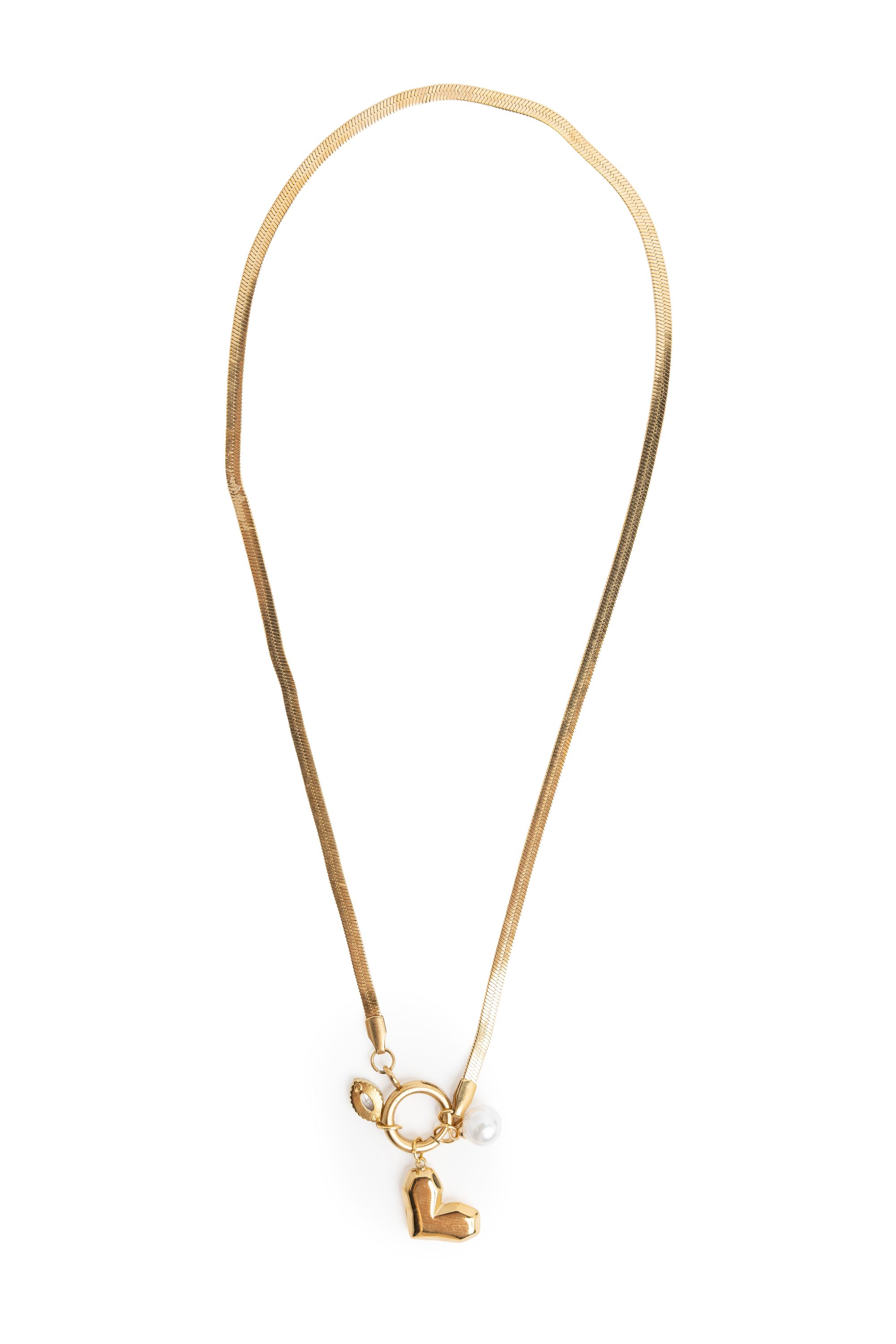 Norah Goudkleurige ketting met hart gold 218603-199-ONE