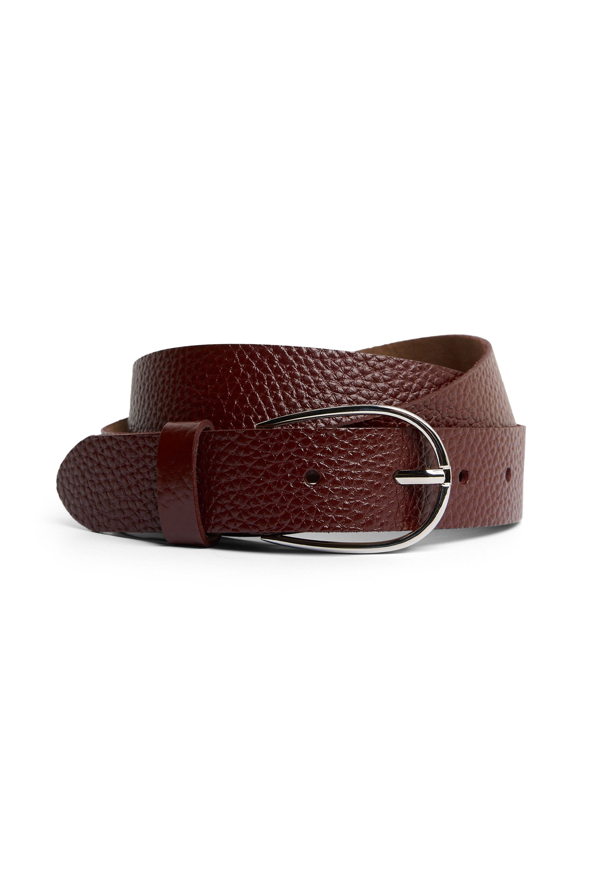 Norah Bordeaux leren riem bordeaux 218619-696