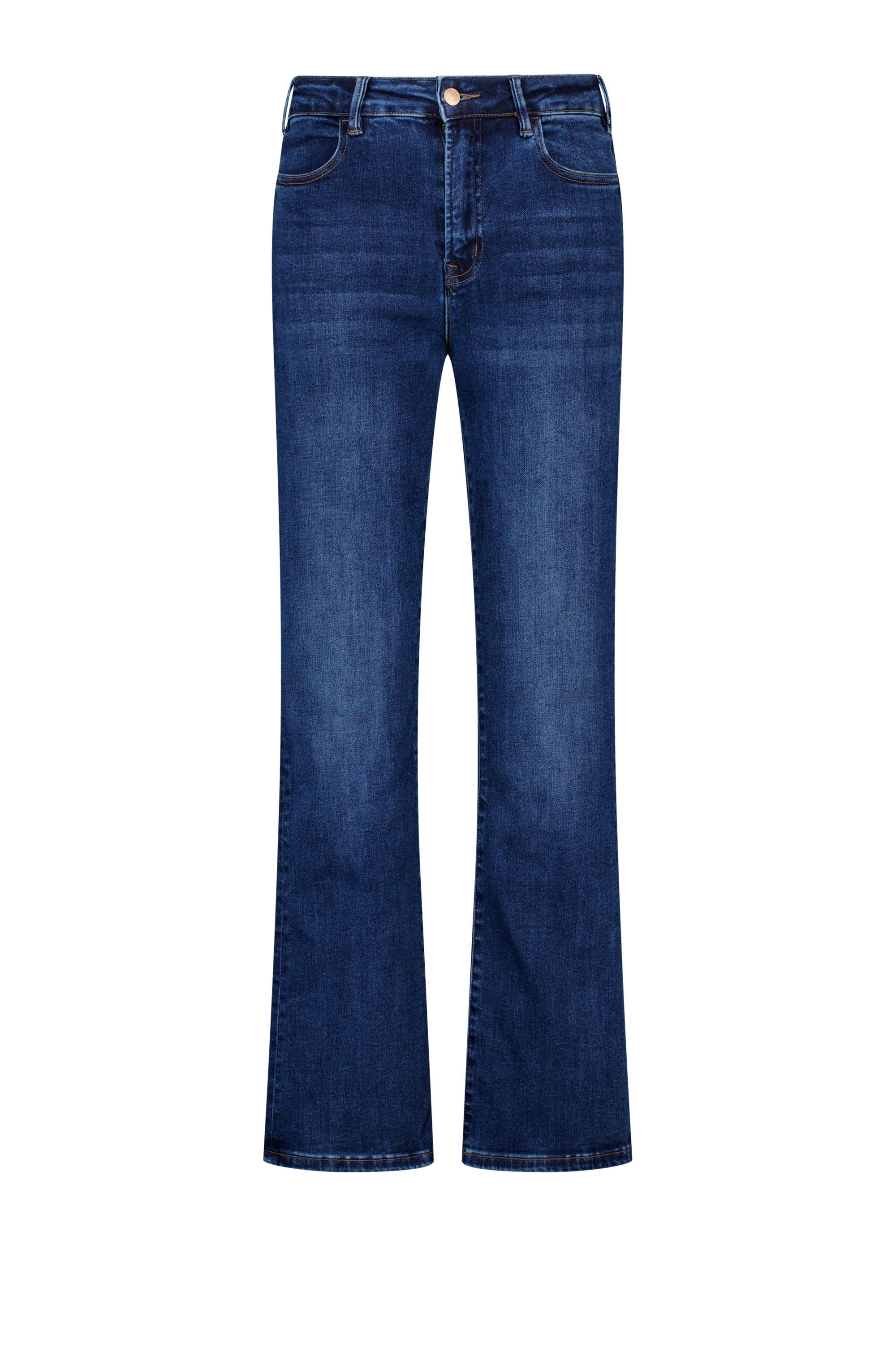 Norah Becky jeans | Flared | Blauw | L30 mid denim 218644-479