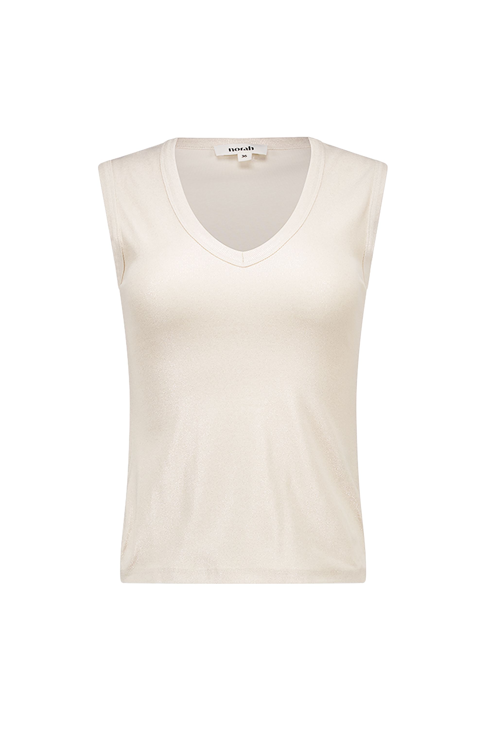 Norah Champagnekleurige top champagne 218655-103-38