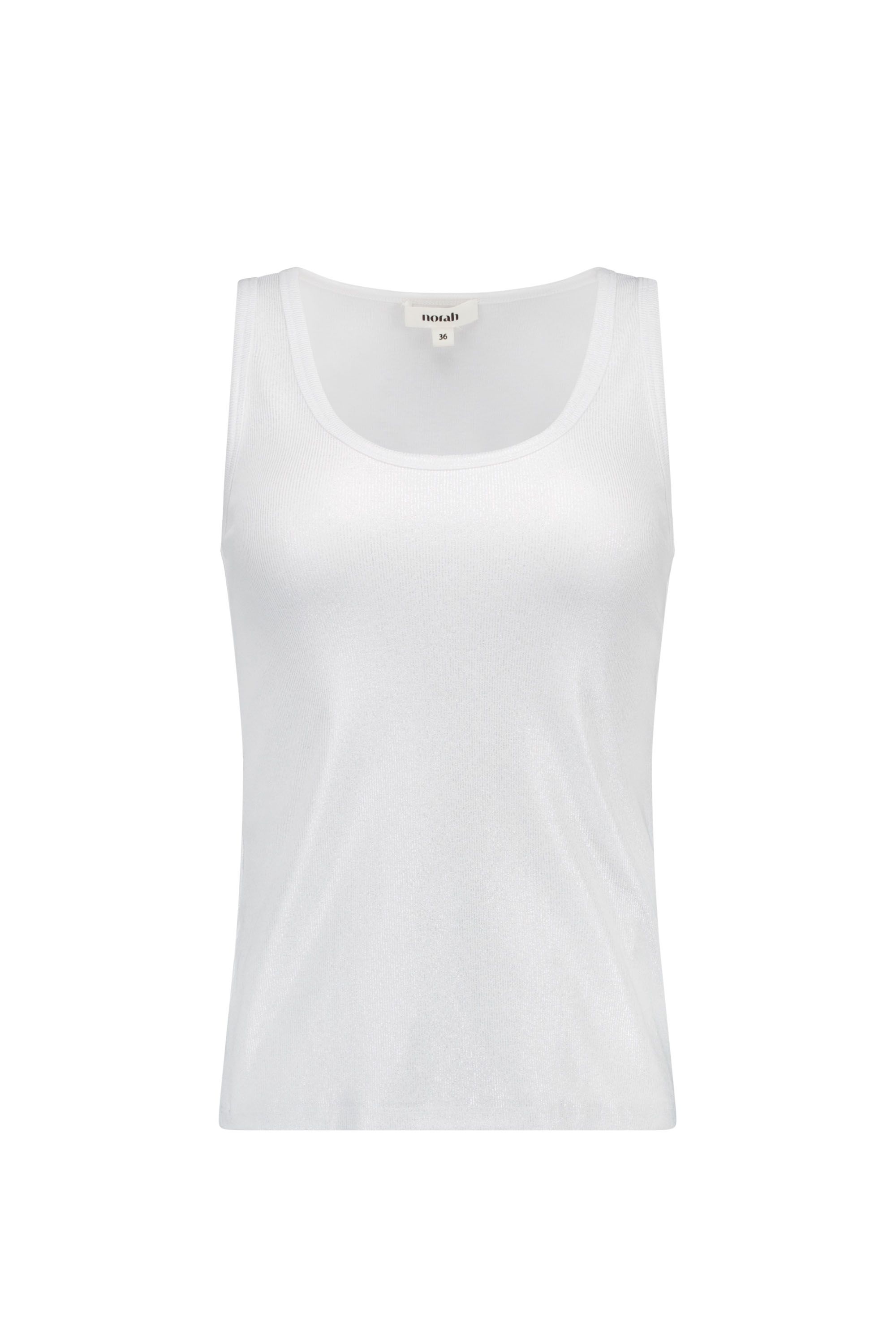 Norah Zilverkleurige top silver 218656-099-40
