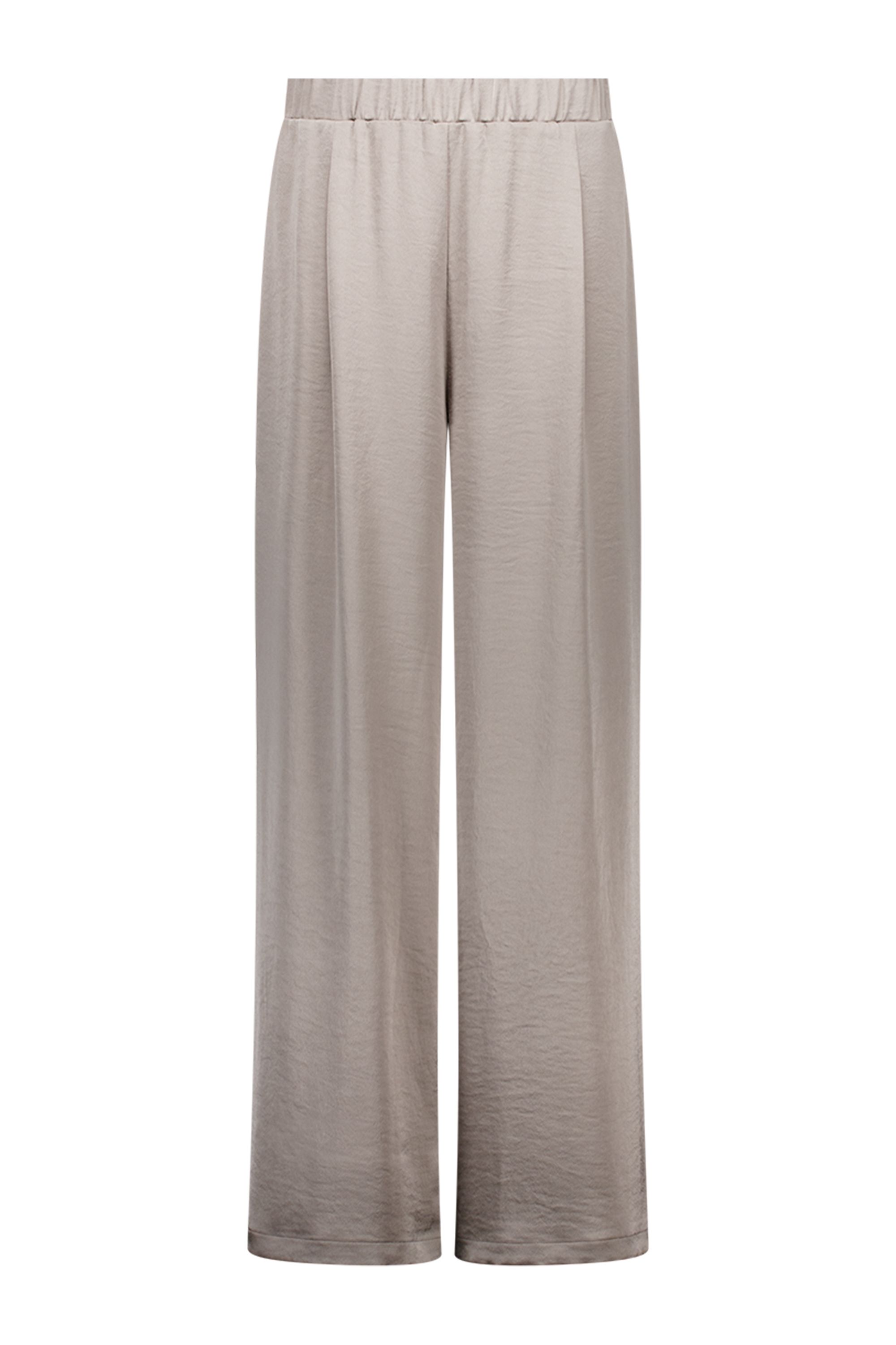 Norah Wide fit broek | Grijs | Satijn light grey 218657-051-42