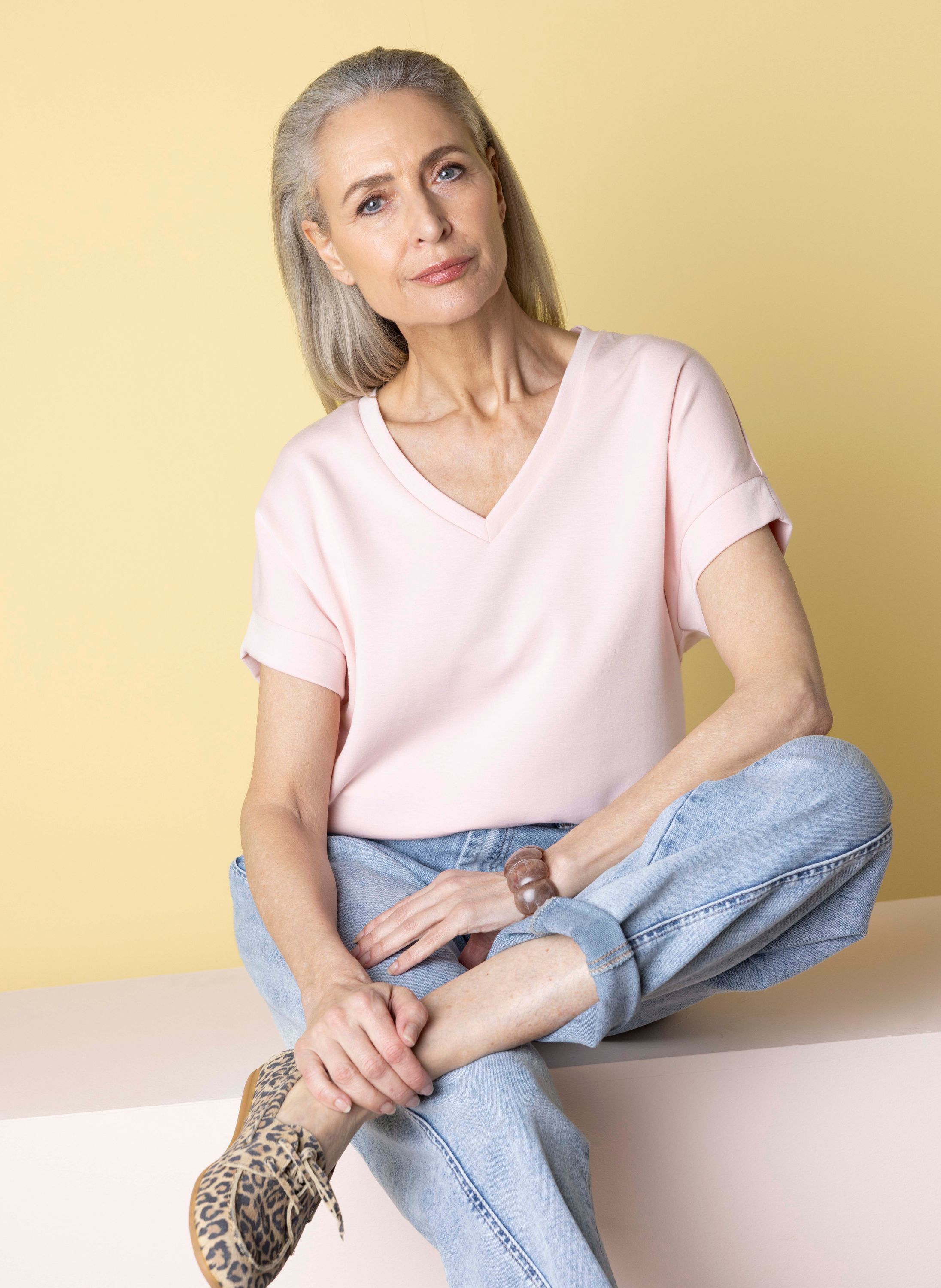 Norah Vive shirt lichtroze light rose 218664-901-44