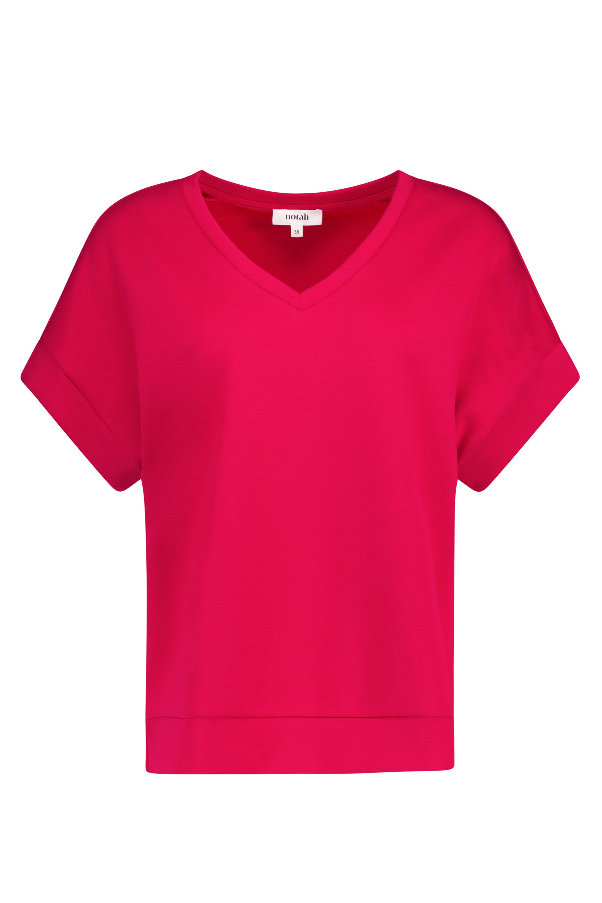 Norah Vive shirt donkerroze cerise 218664-952