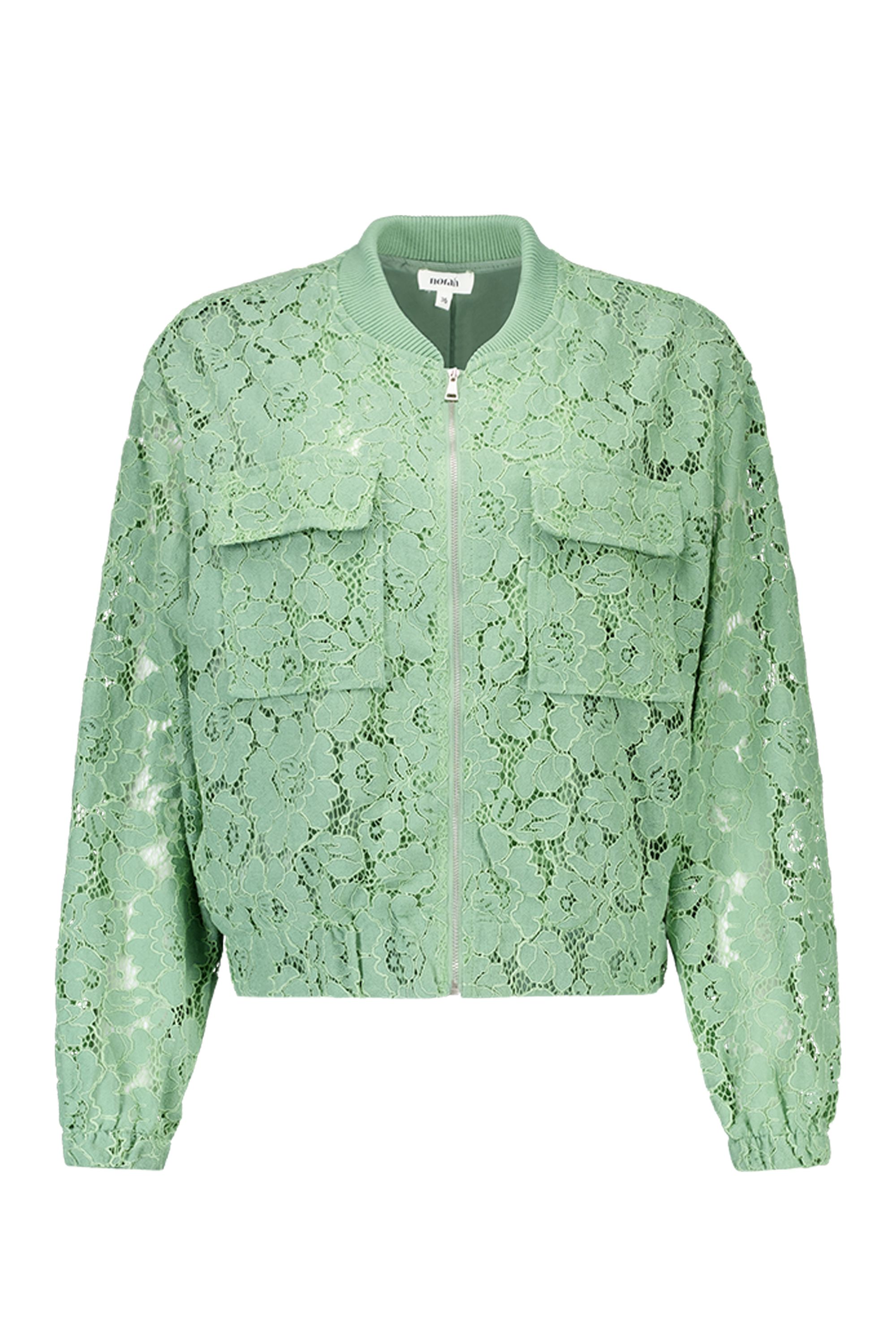 Norah Groen kanten jasje avocado 218694-523-36