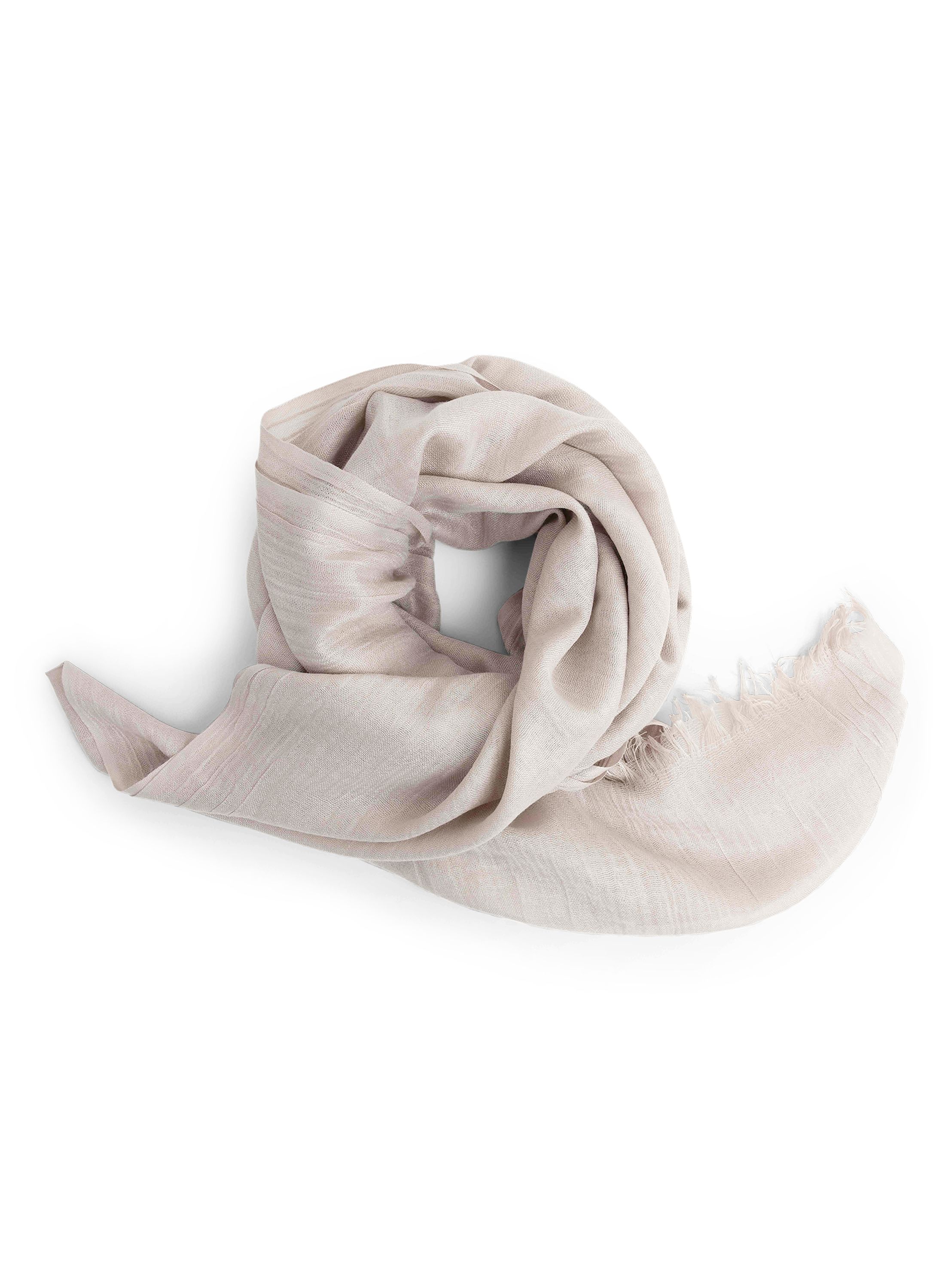 Norah Fijngeweven zandkleurige sjaal sand 218715-110-ONE