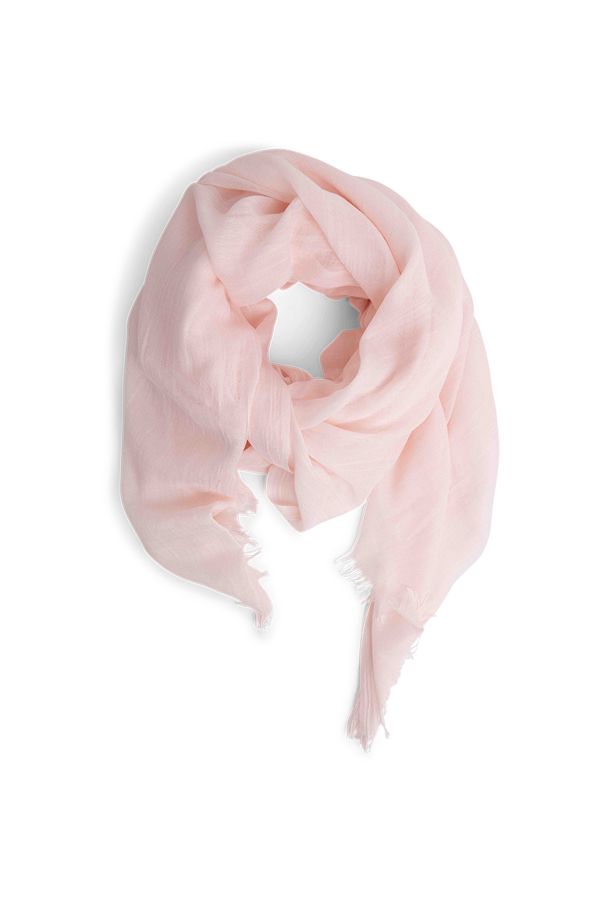 Norah Fijngeweven lichtroze sjaal pastel rose 218715-903-ONE