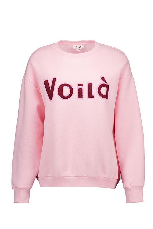 Norah Roze sweater voilà baby pink 218731-902-38