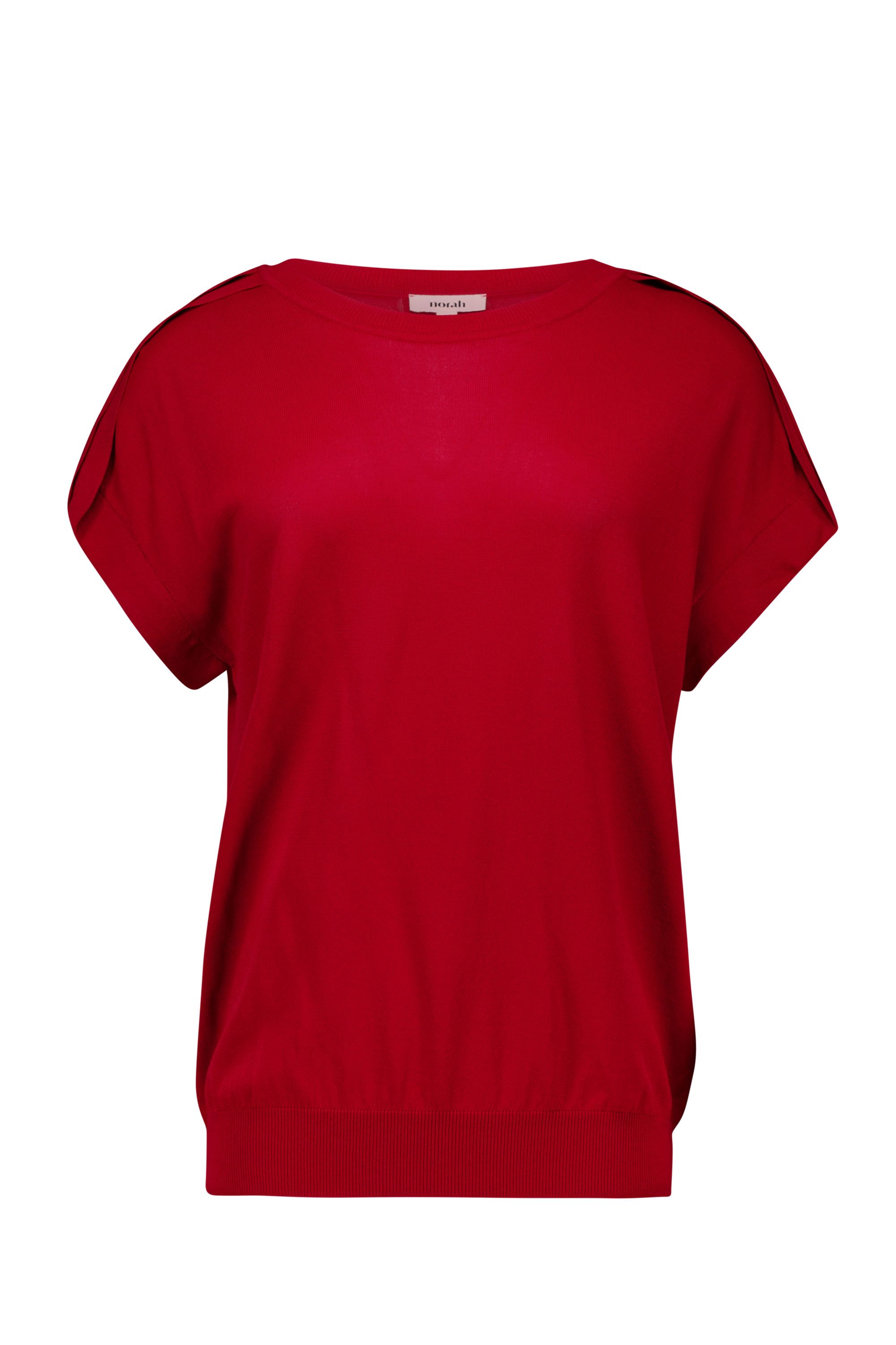 Norah Rode gebreide trui tomato 218735-668