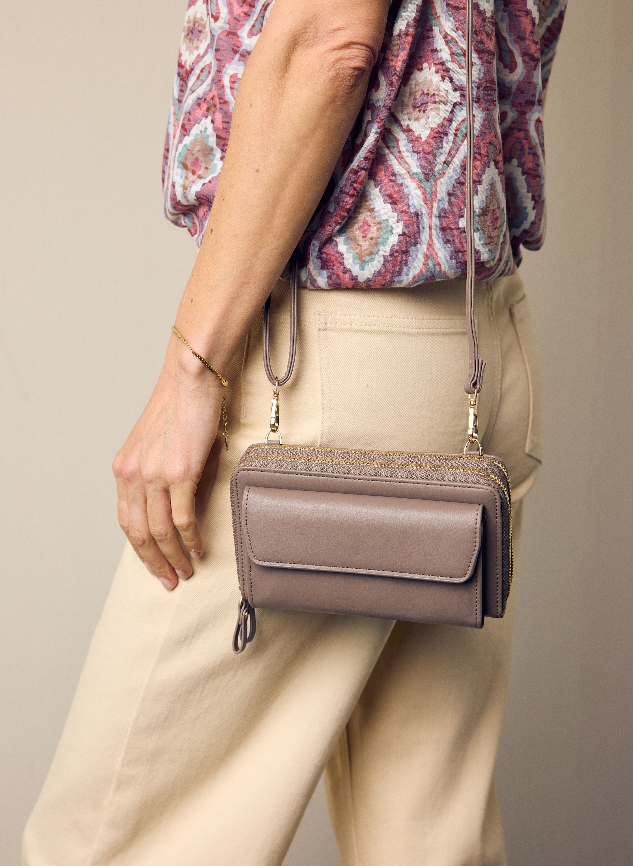 Norah Taupe schoudertas taupe 218745-204-ONE