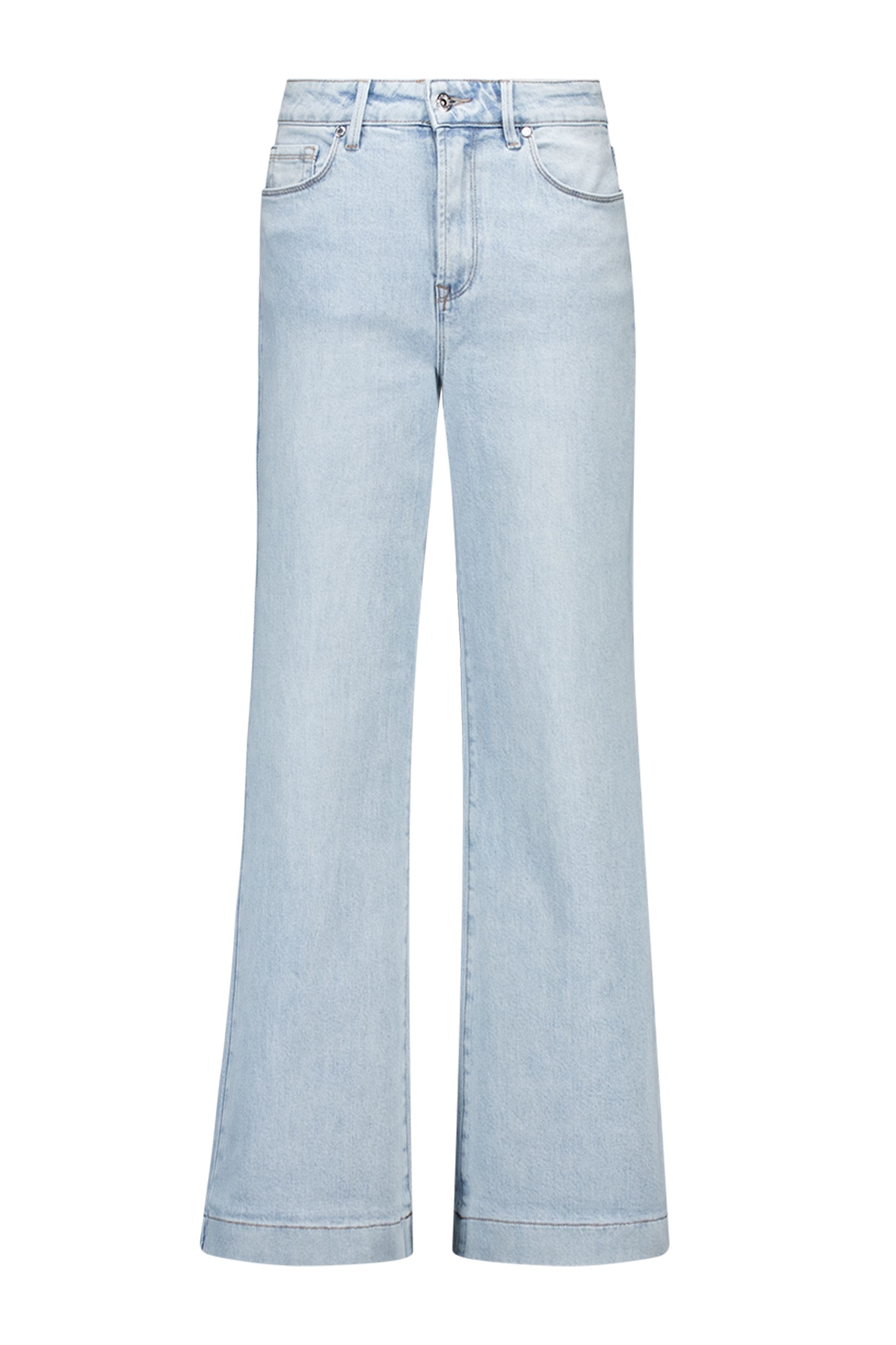 Norah Whitney jeans | Wide | Lichtblauw | L28 light denim 218773-478-44