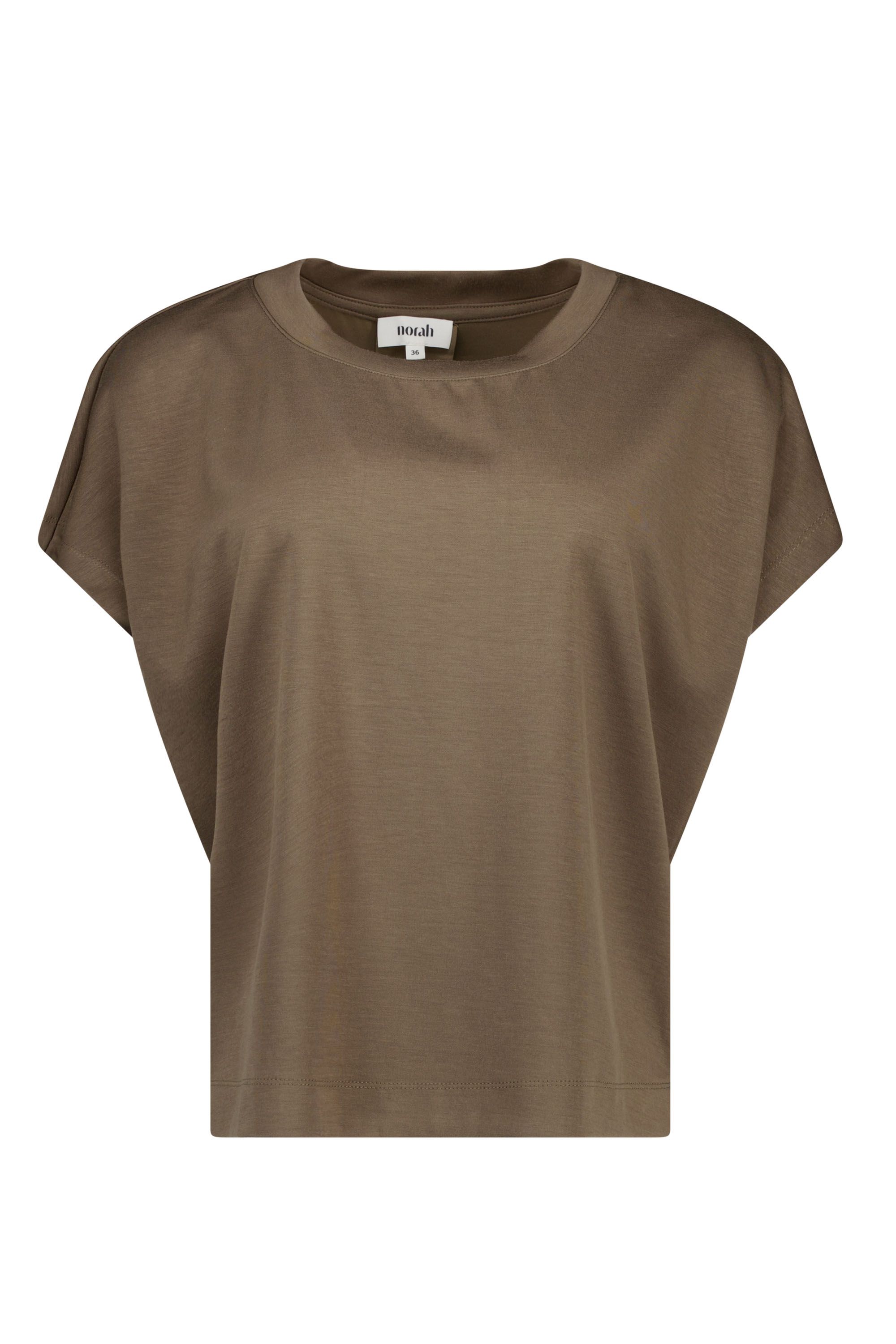 Norah Donkergroen shirt dark olive 218781-598
