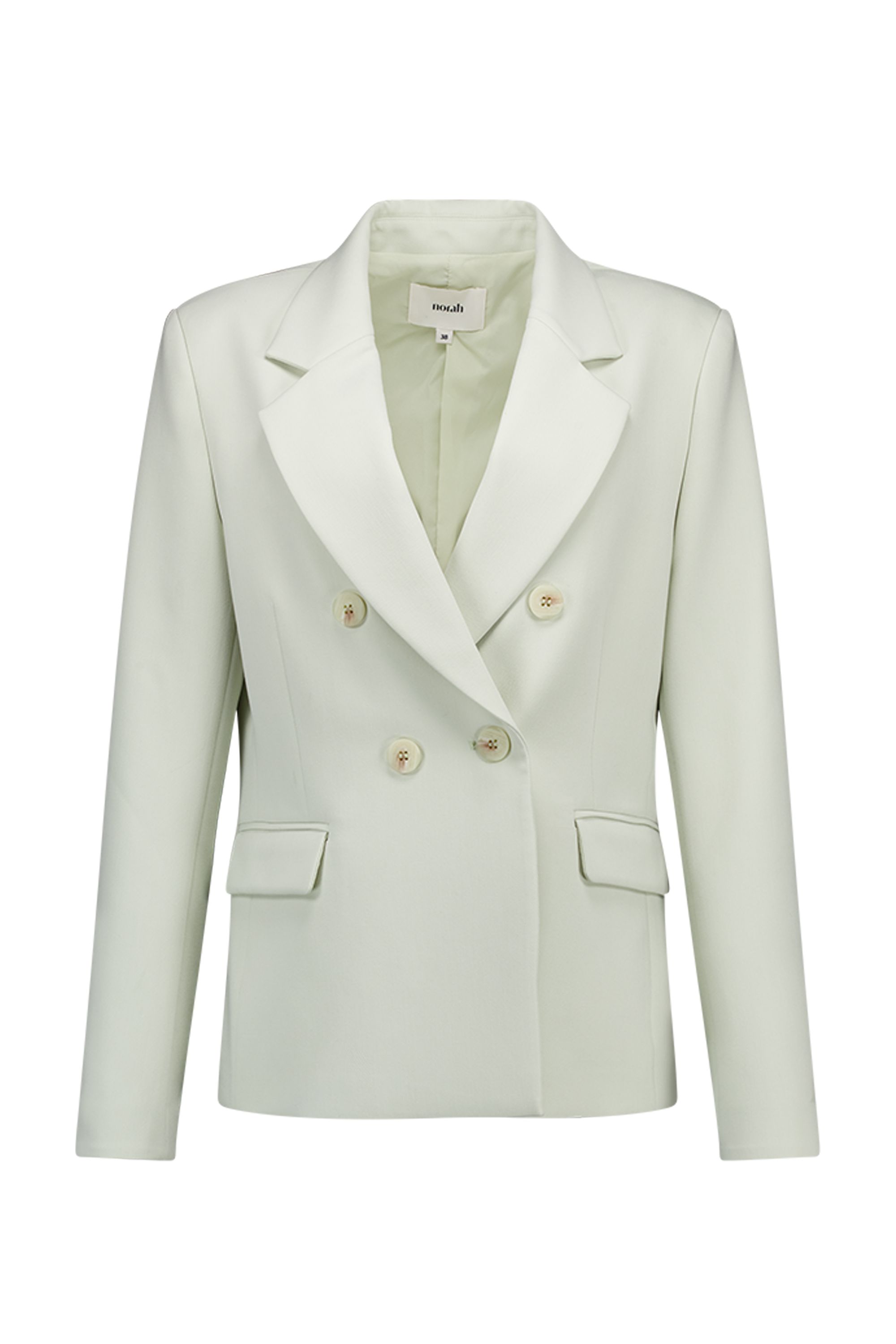 Norah Pastelgroene blazer met reverskraag pastel green 218810-512-34