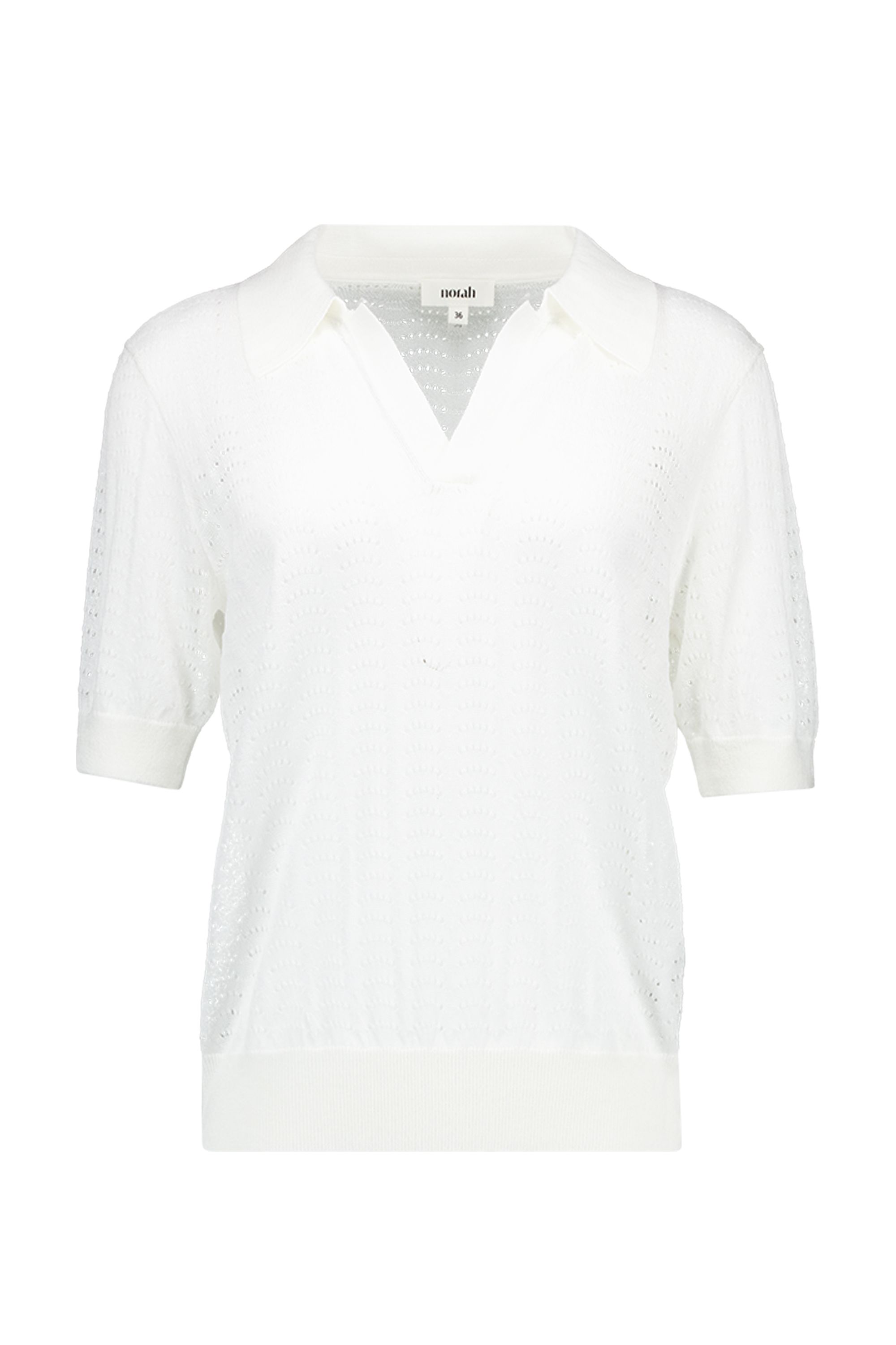 Norah Off-white gebreide trui off-white 218820-101-36