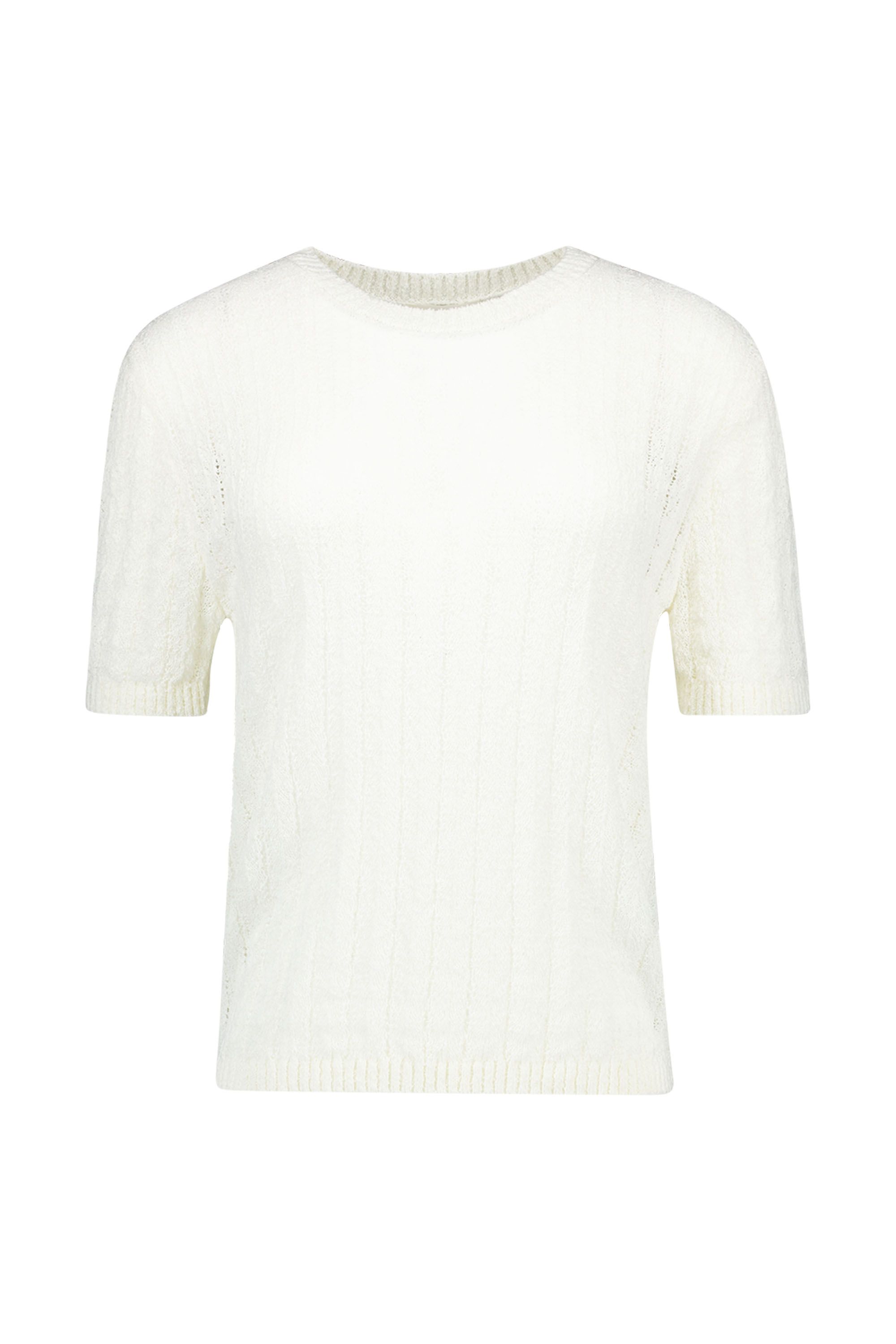Norah Off-white gebreide top off-white 218838-101-40