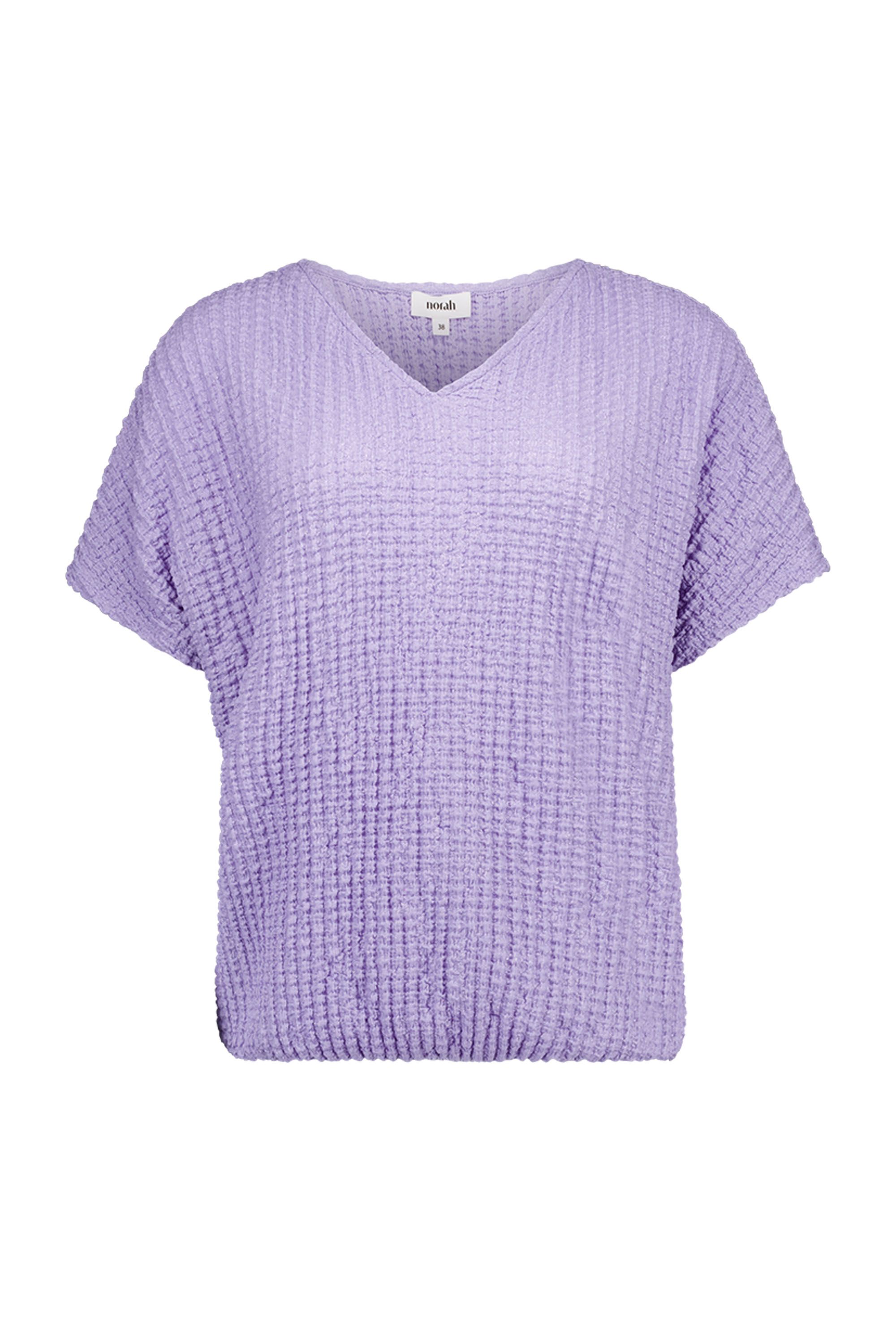 Norah Lila shirt met structuur lilac 218853-802