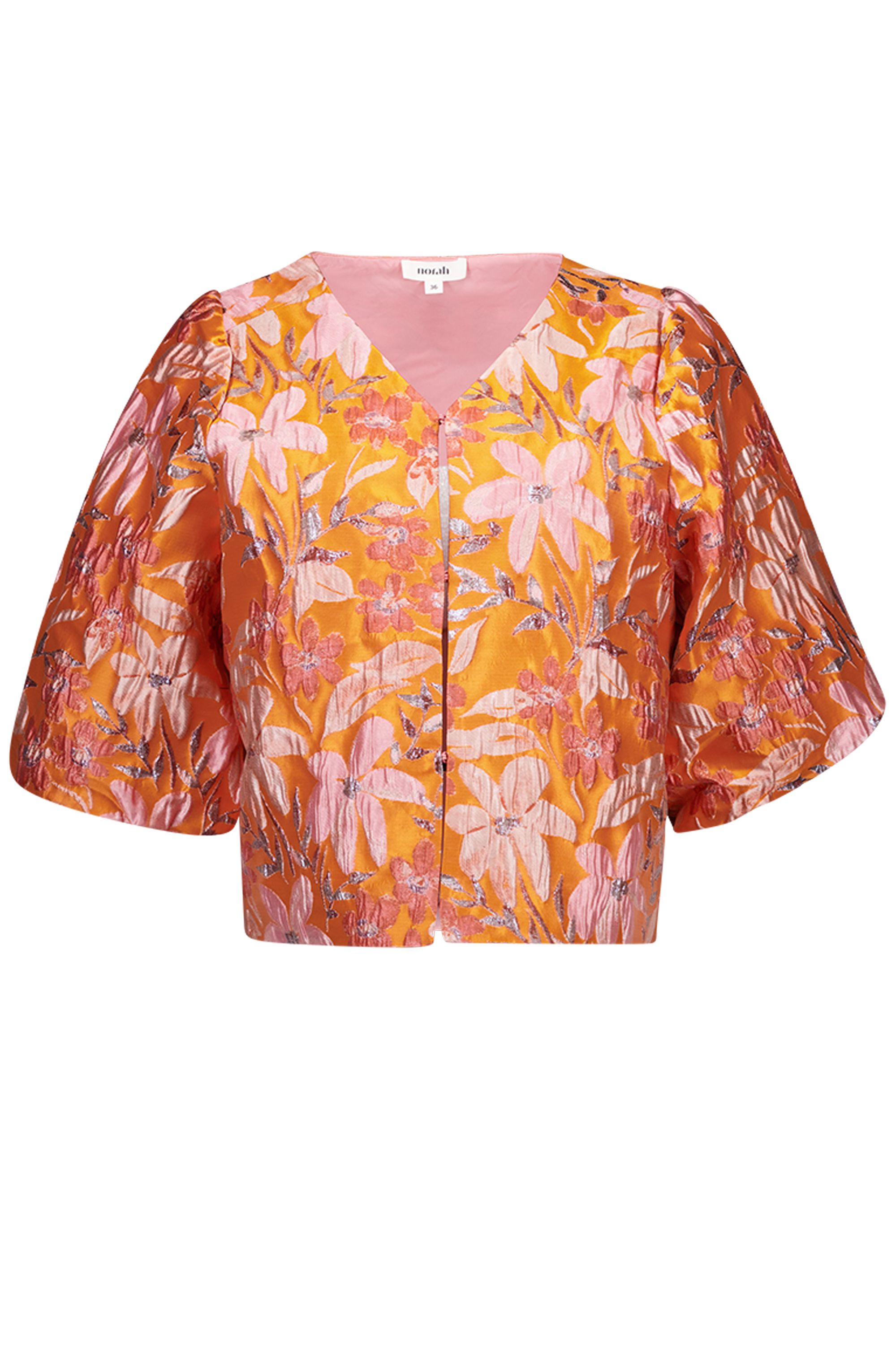 Norah Oranje jacquard jasje pink/orange 218894-937-40