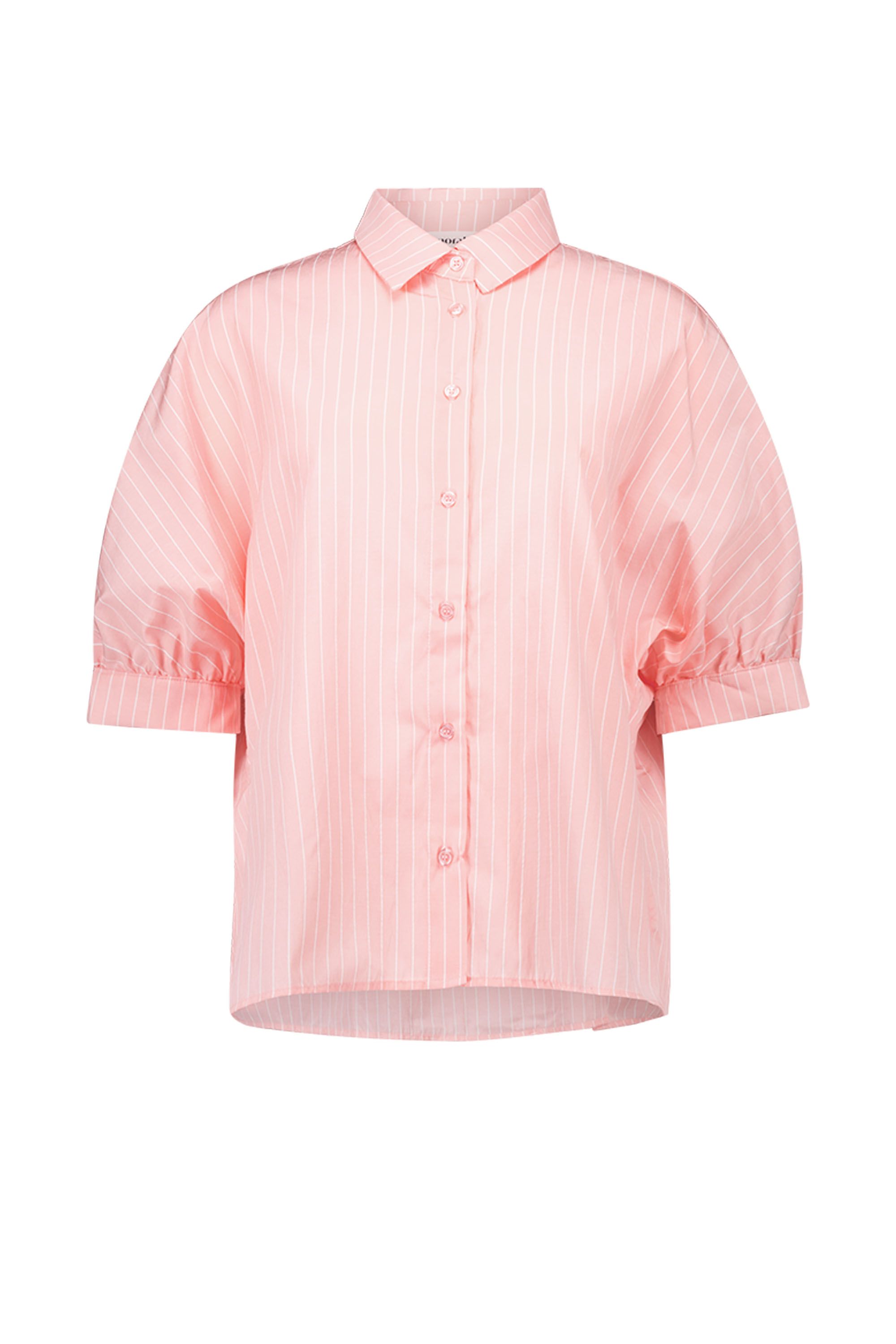 Norah Roze/wit gestreepte blouse pink/white 218907-931-36