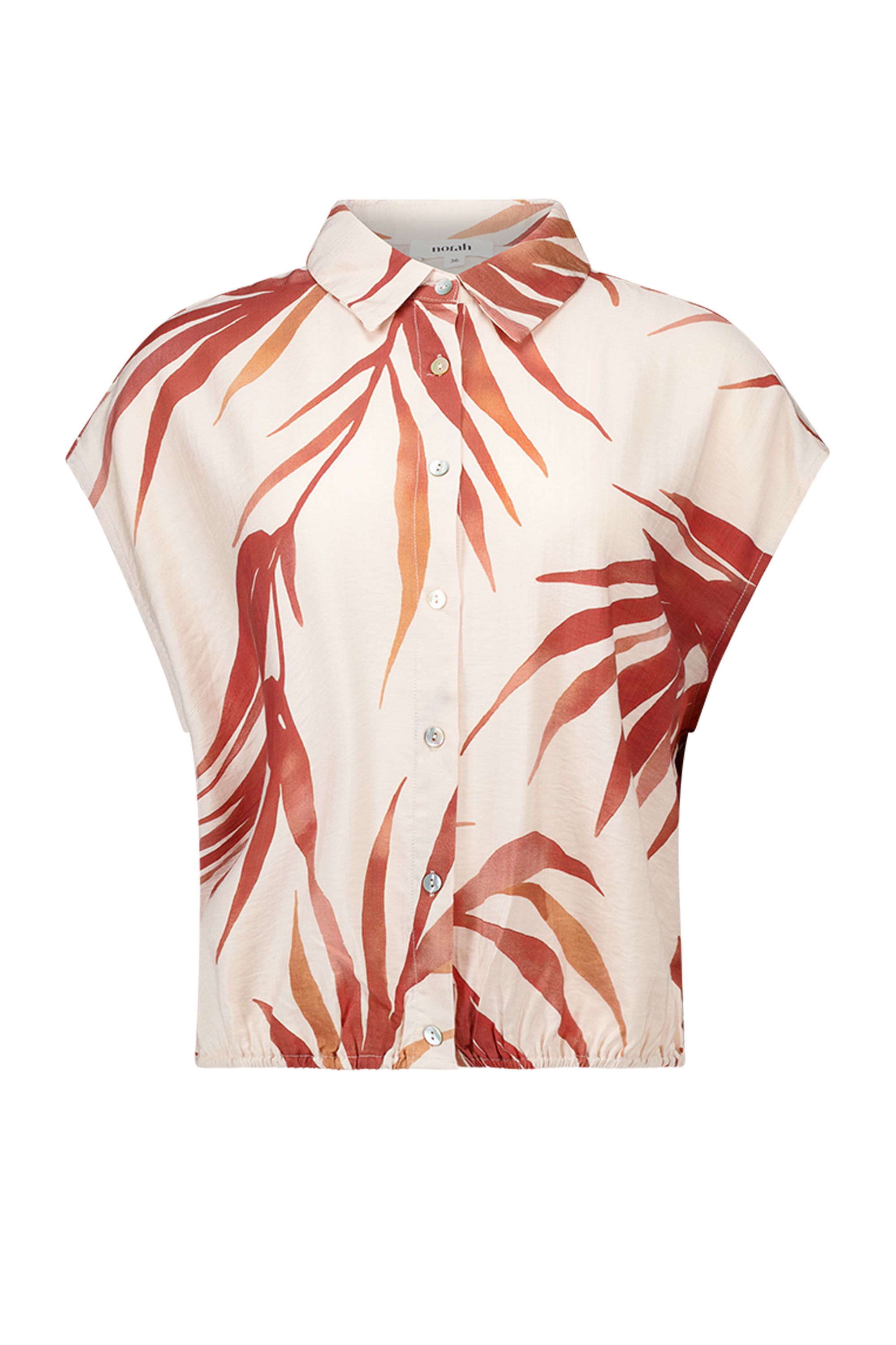 Norah Blouse met bladprint  218921-122-44
