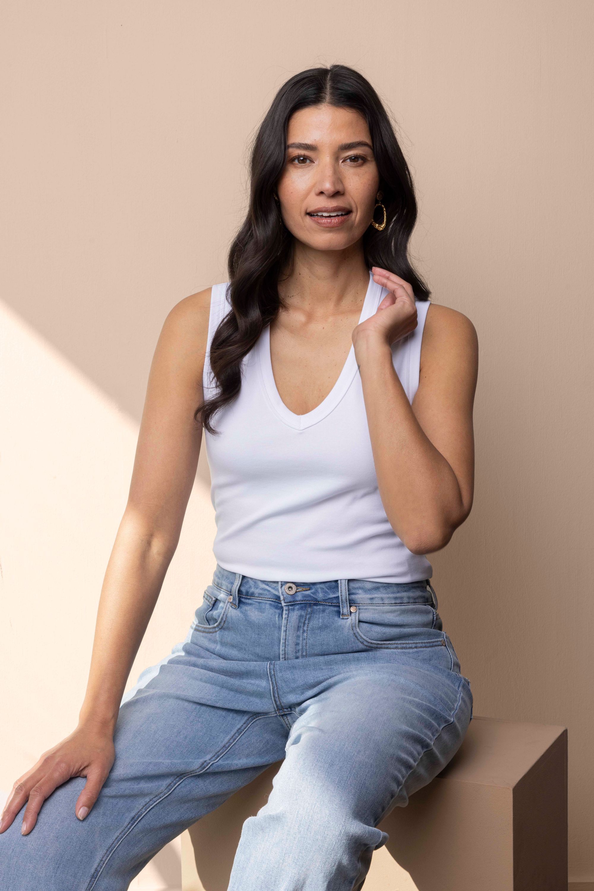 Norah Vivian top wit white 218925-100-46