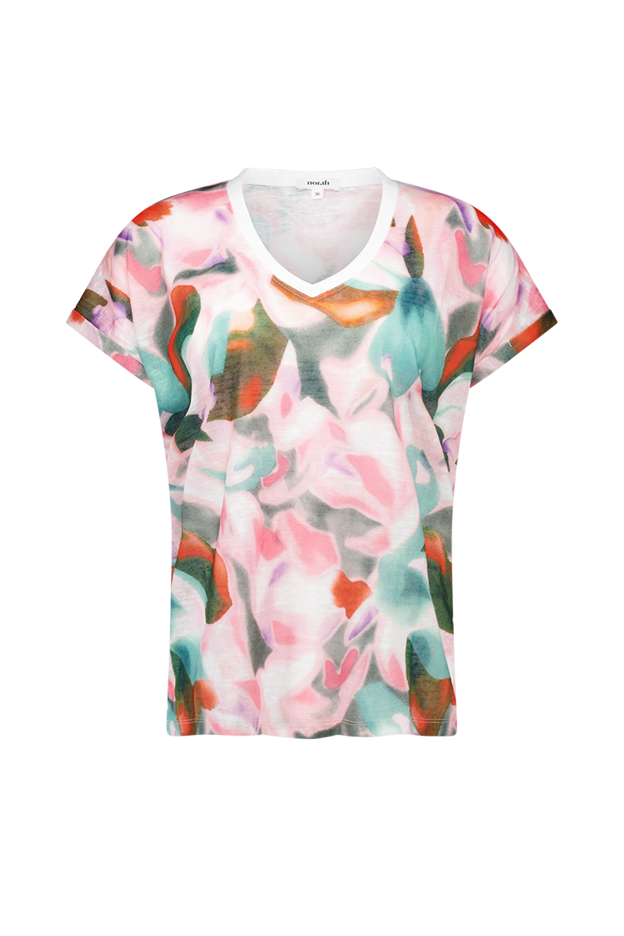 Norah Shirt met grafische print multicolor 218950-002-40