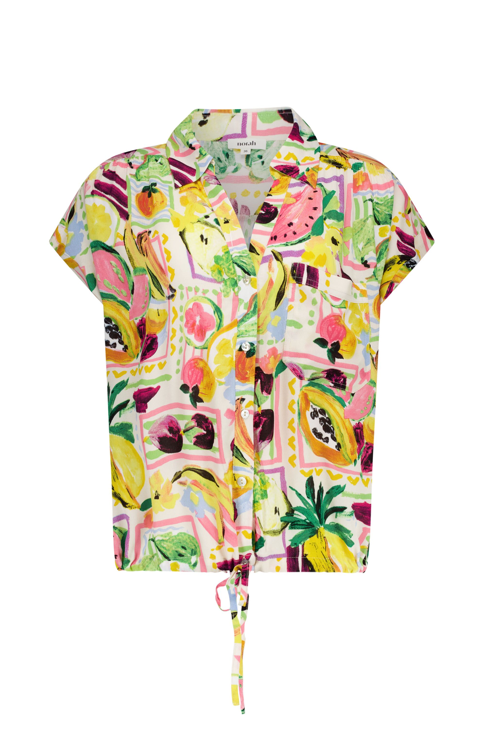 Norah Blouse met fruitprint multicolor 218981-002-40