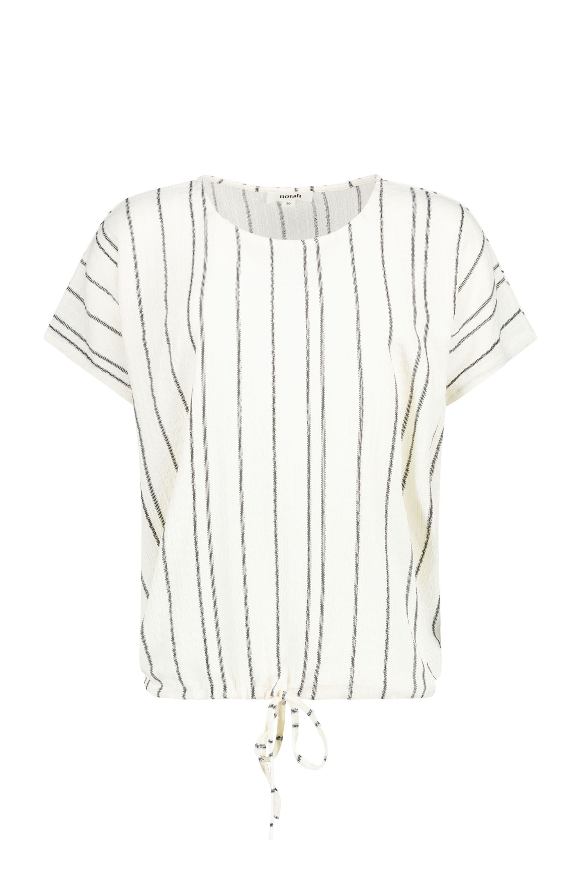 Norah Ecru/zwart gestreept shirt ecru/black 218988-170