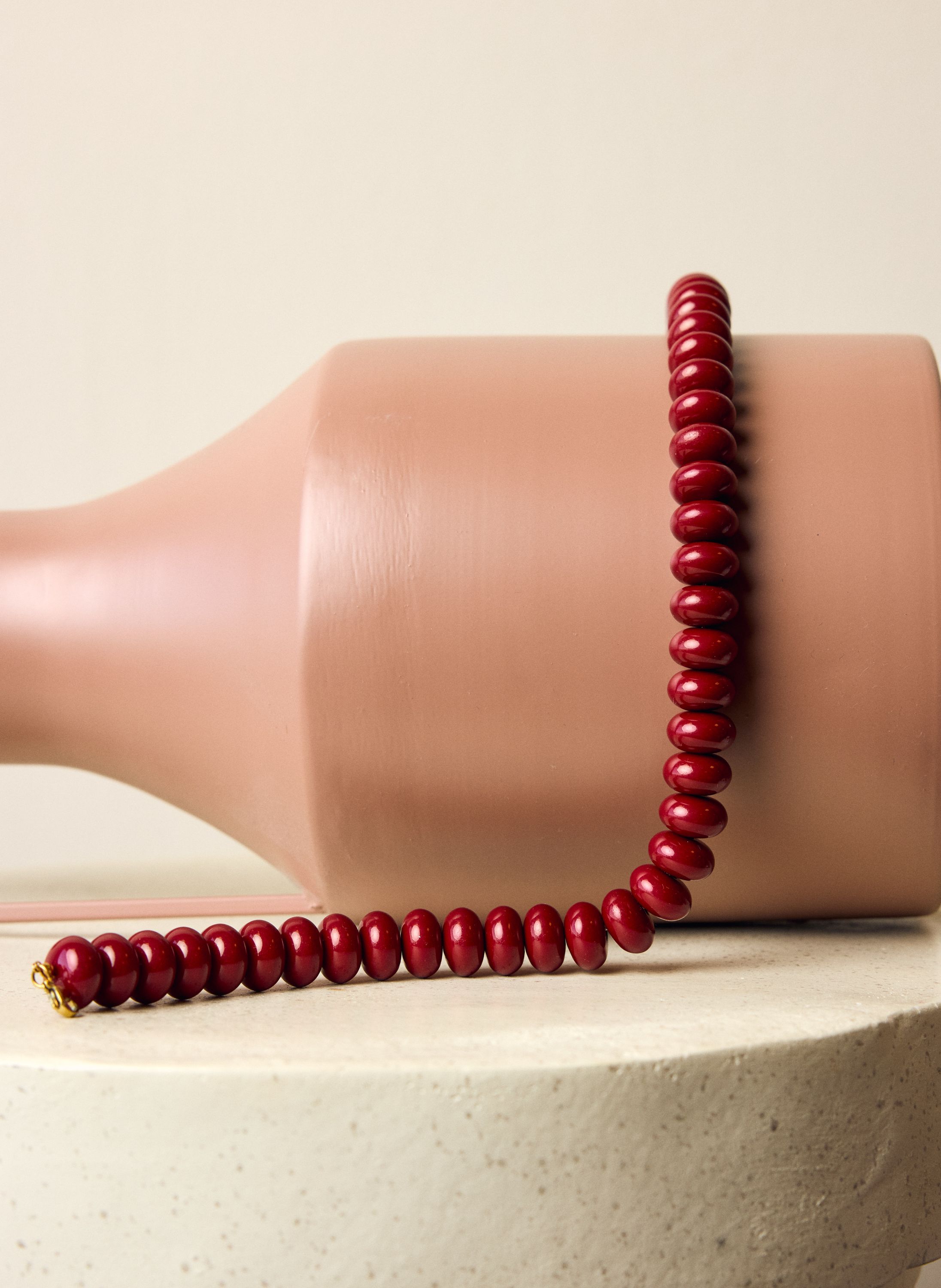 Norah Bordeaux kralenketting bordeaux 219006-696-ONE