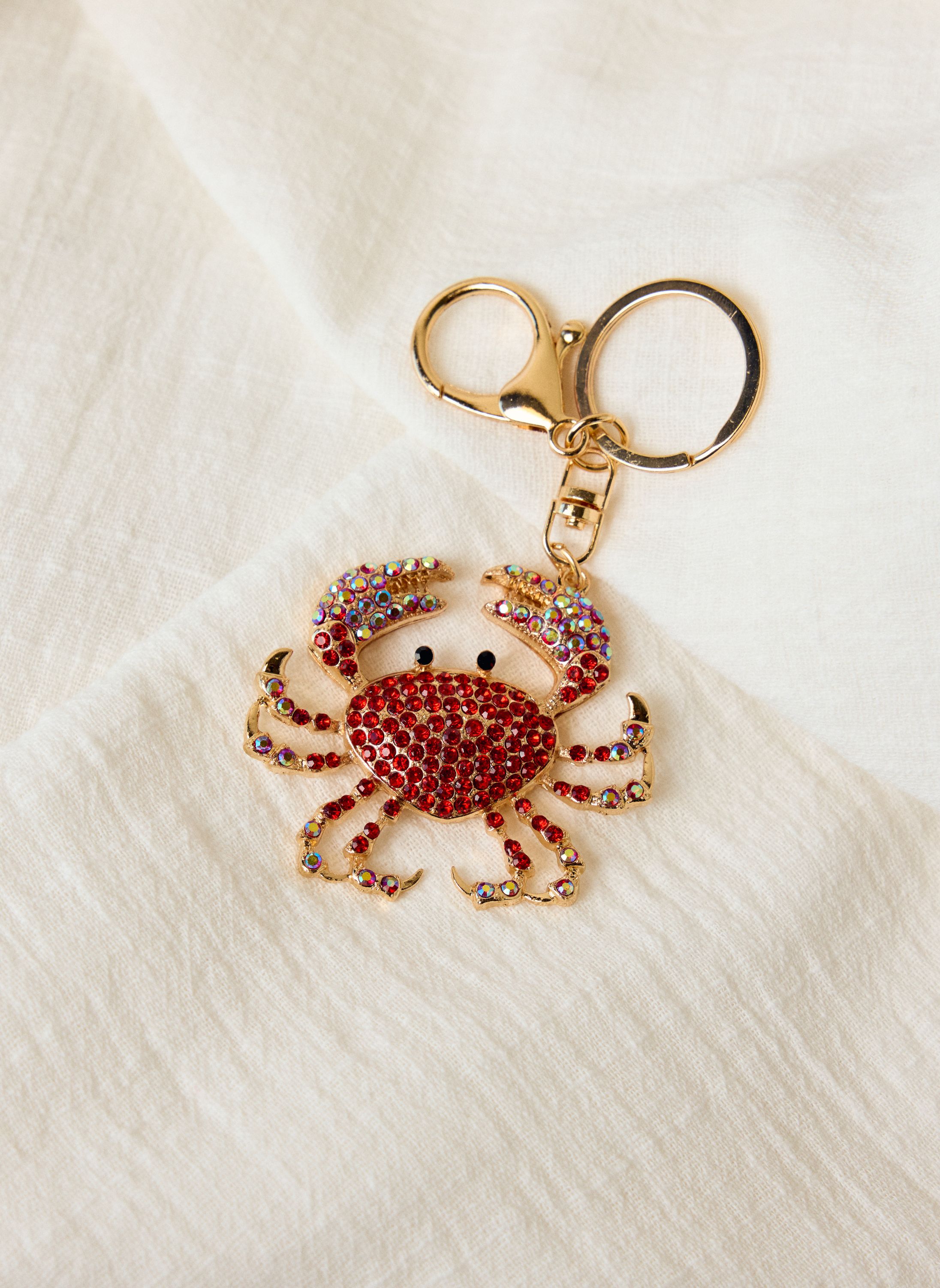 Norah Sleutelhanger krab gold multicolor 219008-198-ONE