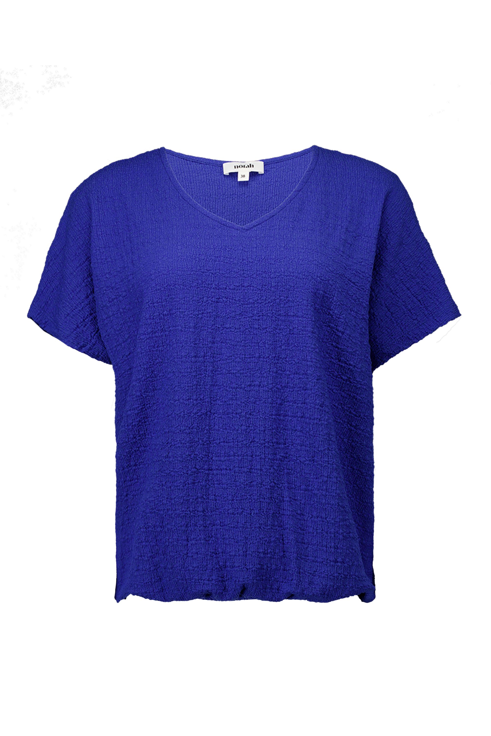 Norah Viv shirt kobaltblauw cobalt 219034-468-38