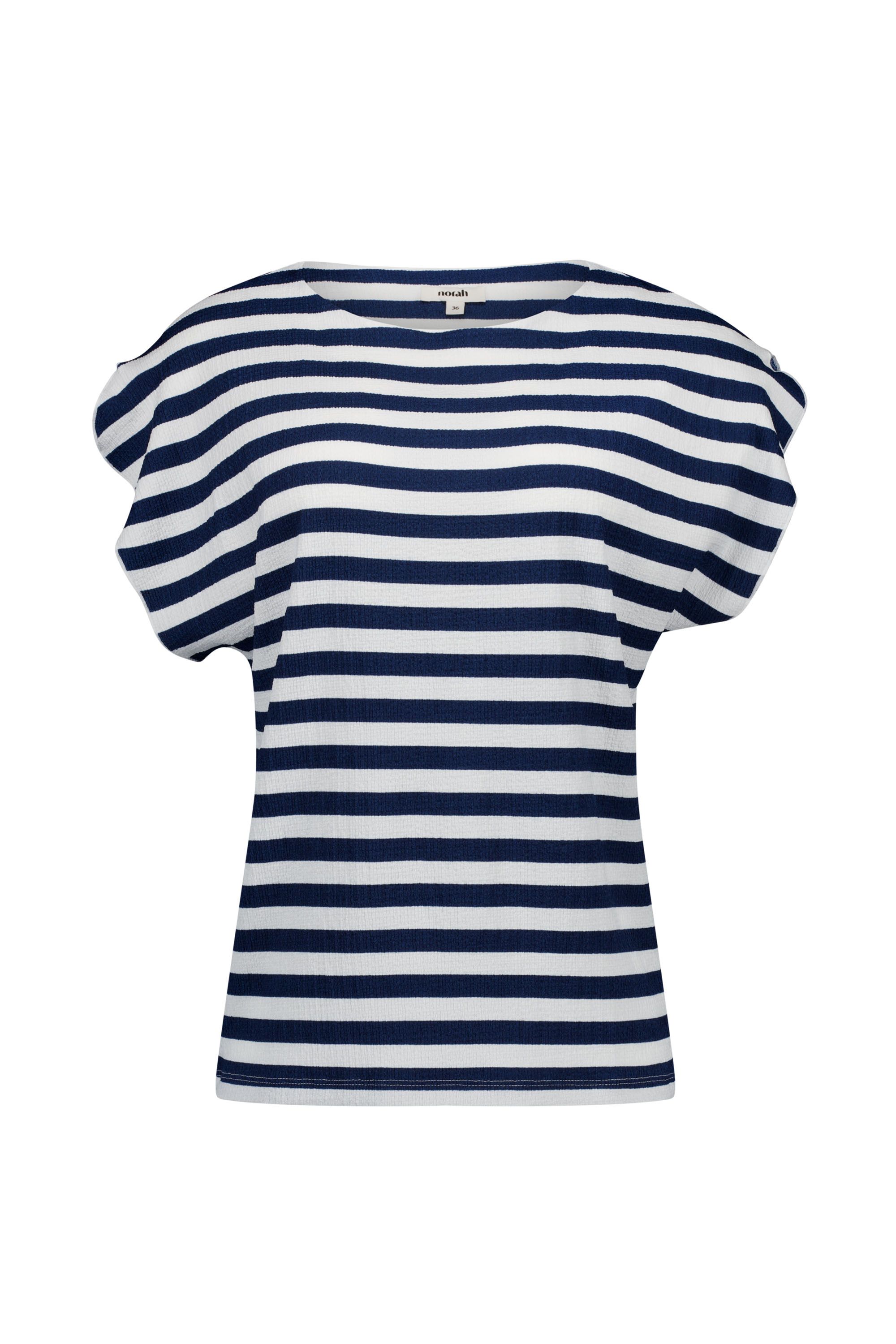 Norah Blauw/wit gestreept shirt blue/white 219049-431