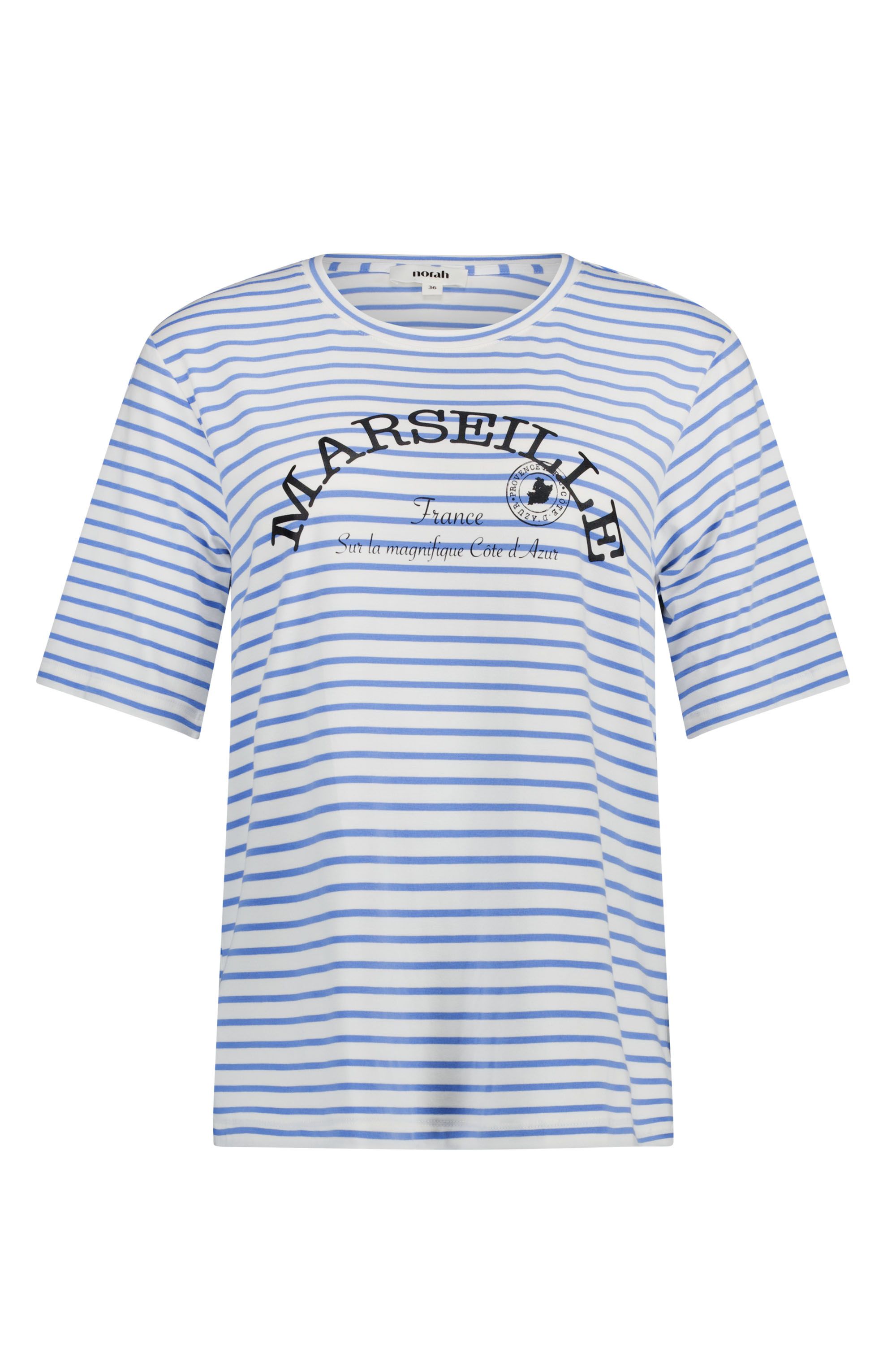 Norah Shirt gestreept "Marseille" ecru/blue 219066-174