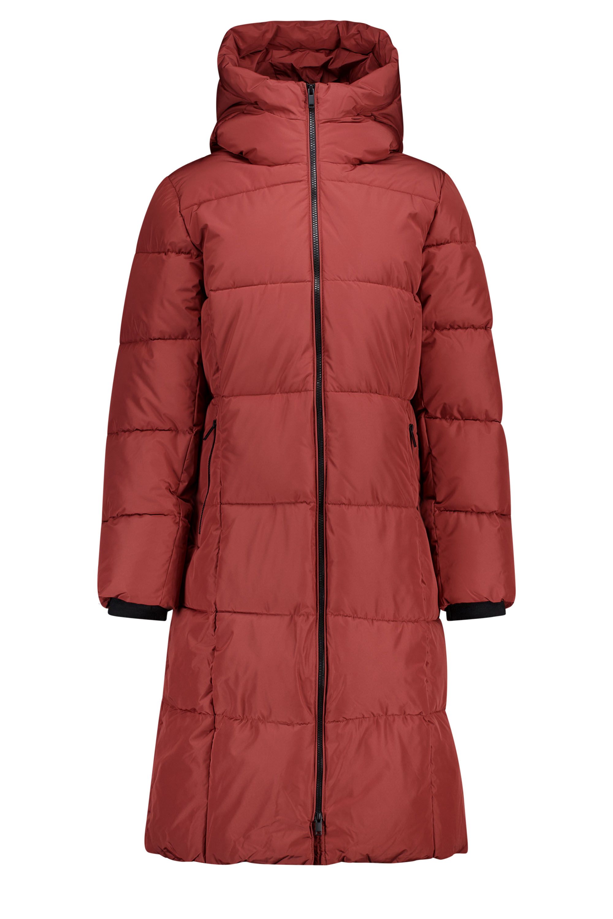 Norah Brique lange pufferjas brique multicolor 219094-670