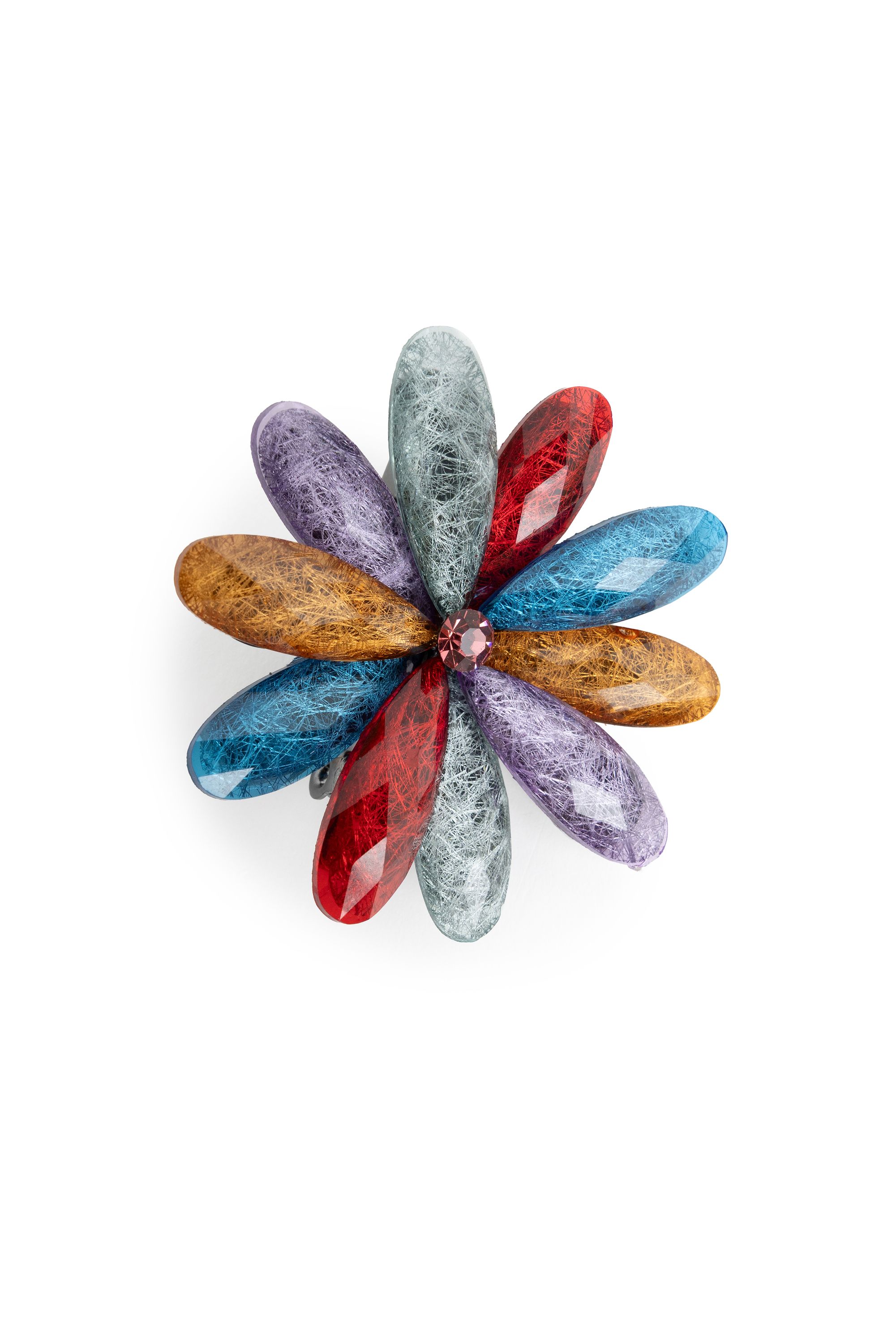 Norah Broche kleurrijke bloem multicolor 219107-002-ONE