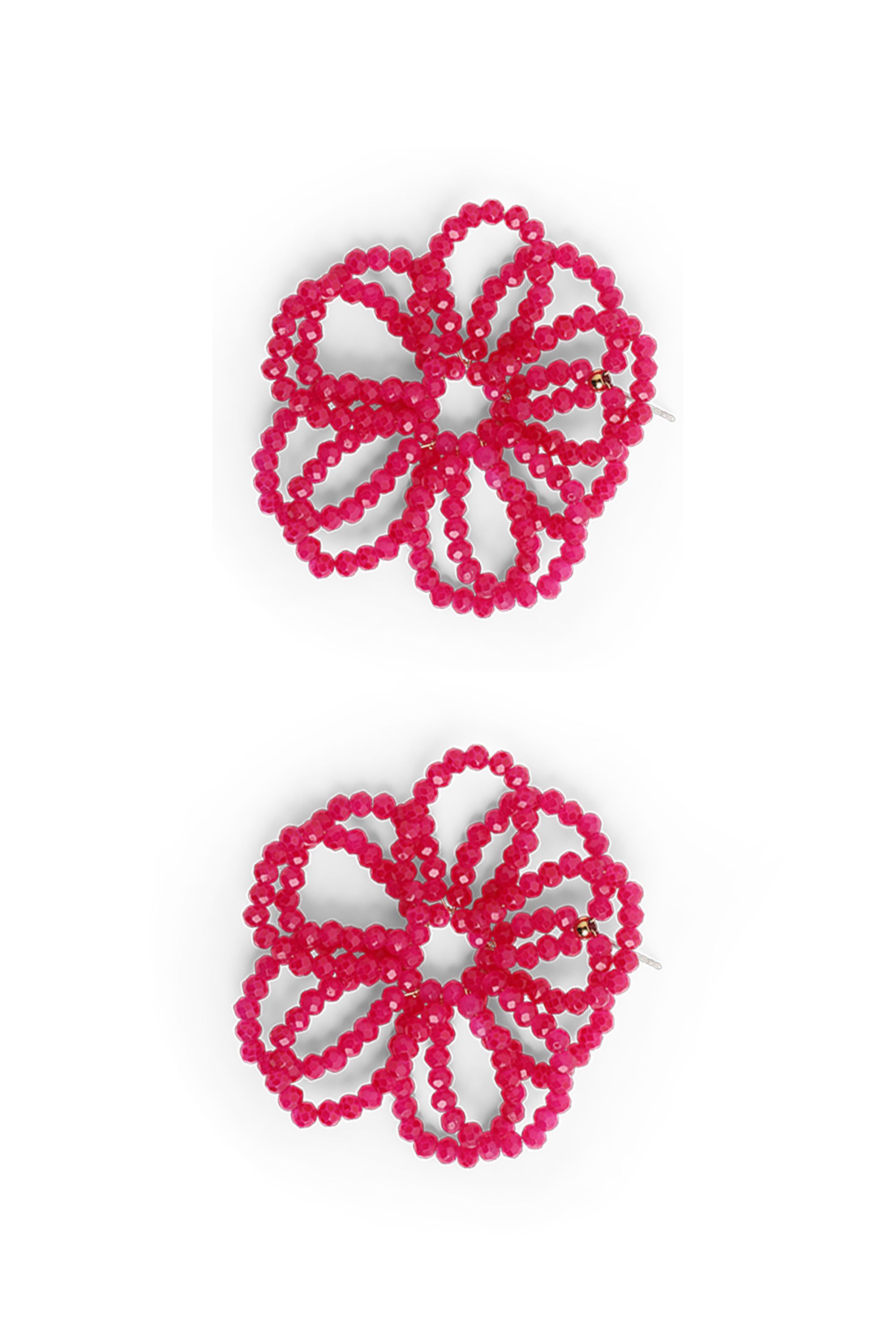 Norah Oorbellen roze bloemen pink 219112-900-ONE