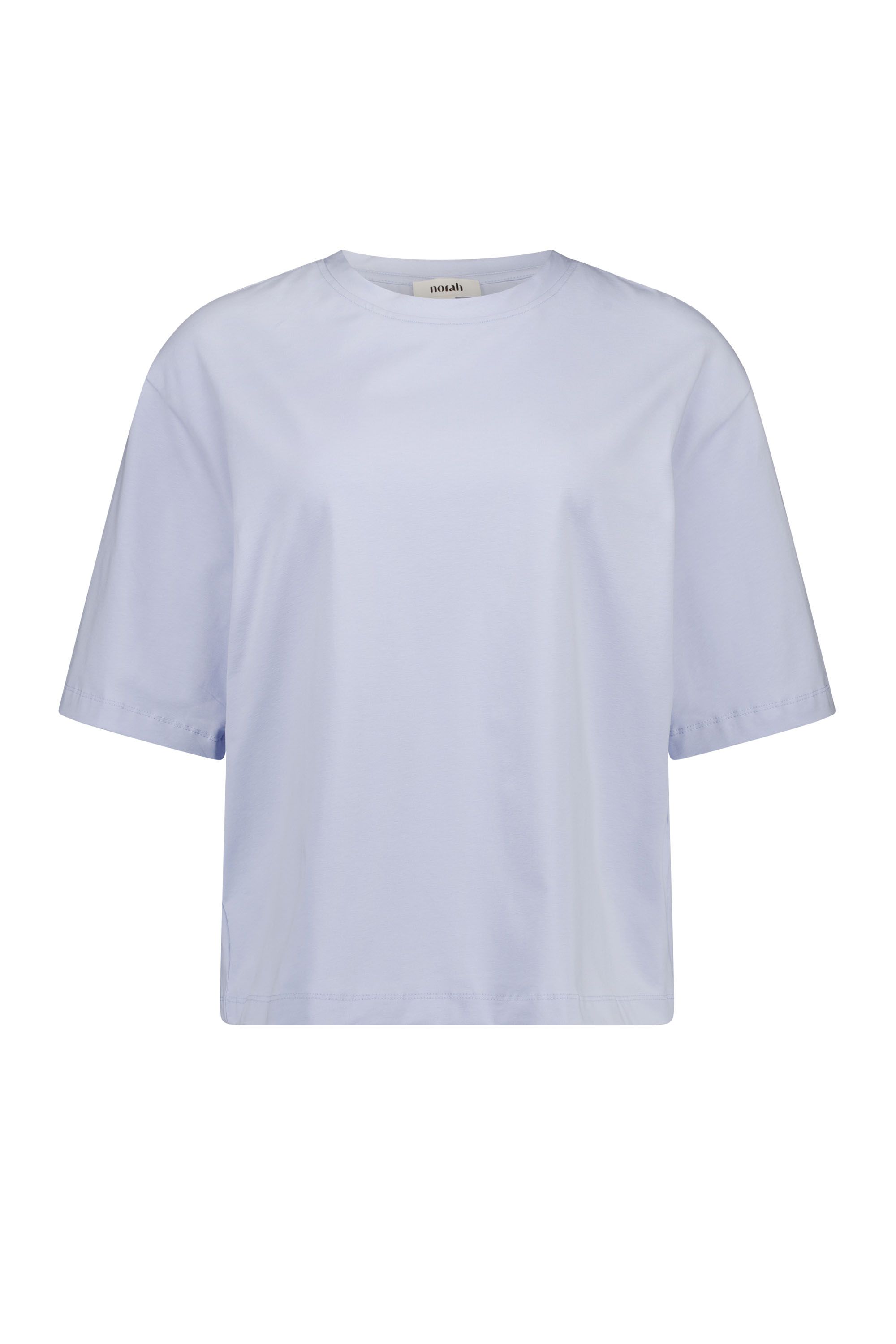 Norah Lichtblauw basic shirt baby blue 219160-402