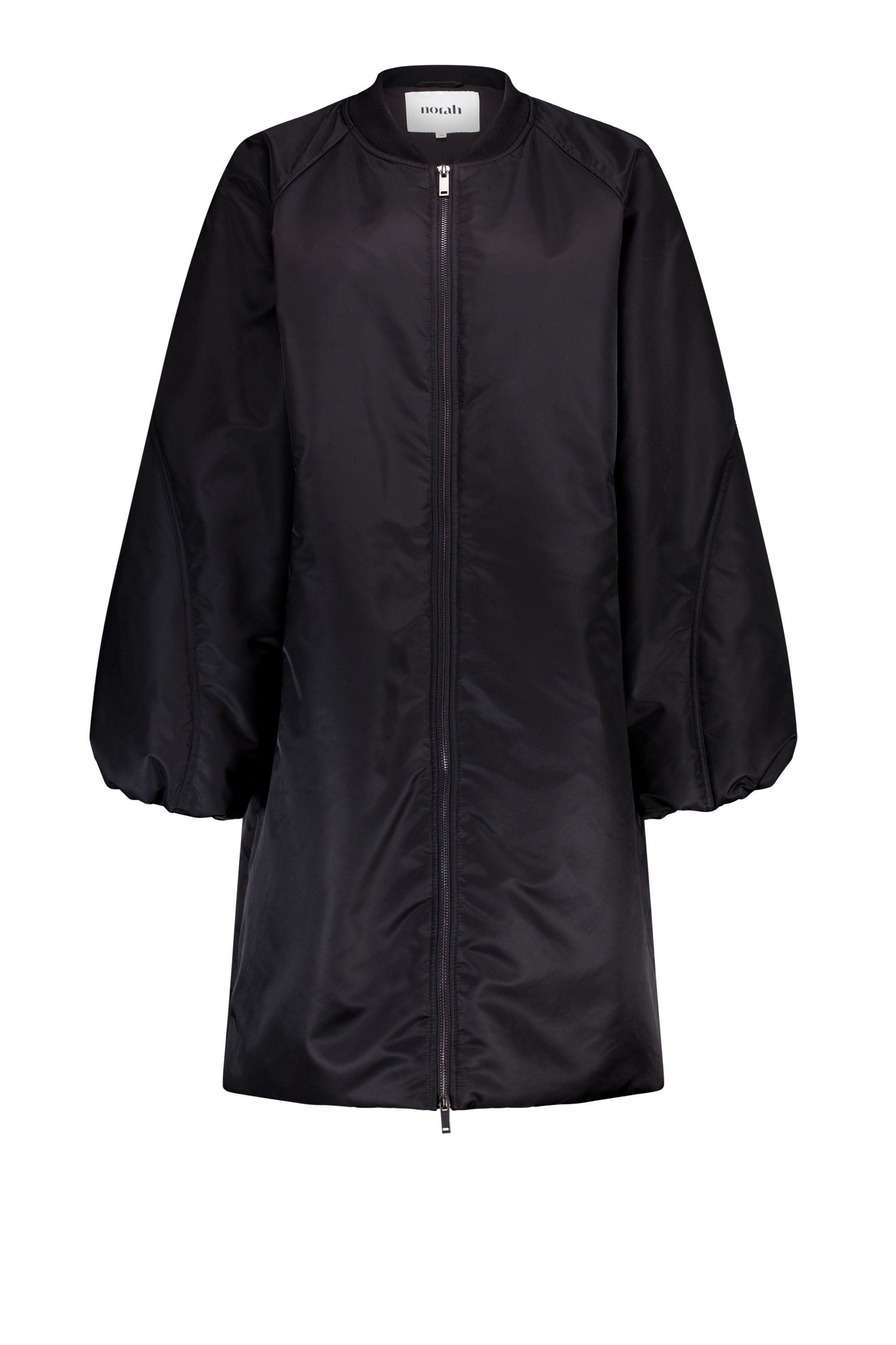Norah Lange zwarte bomberjas black 219167-001