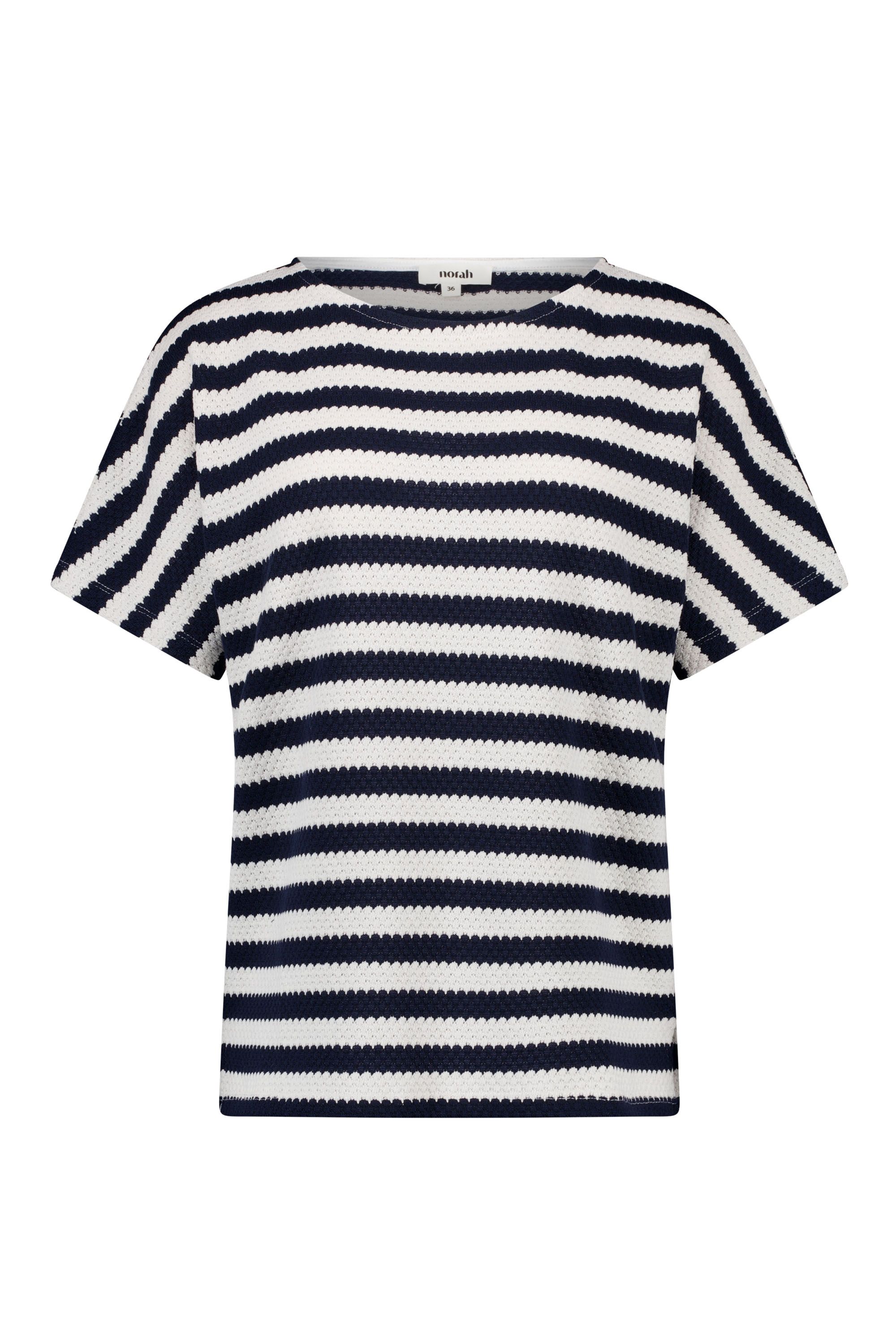 Norah Blauw/wit gestreept shirt blue/white 219186-431