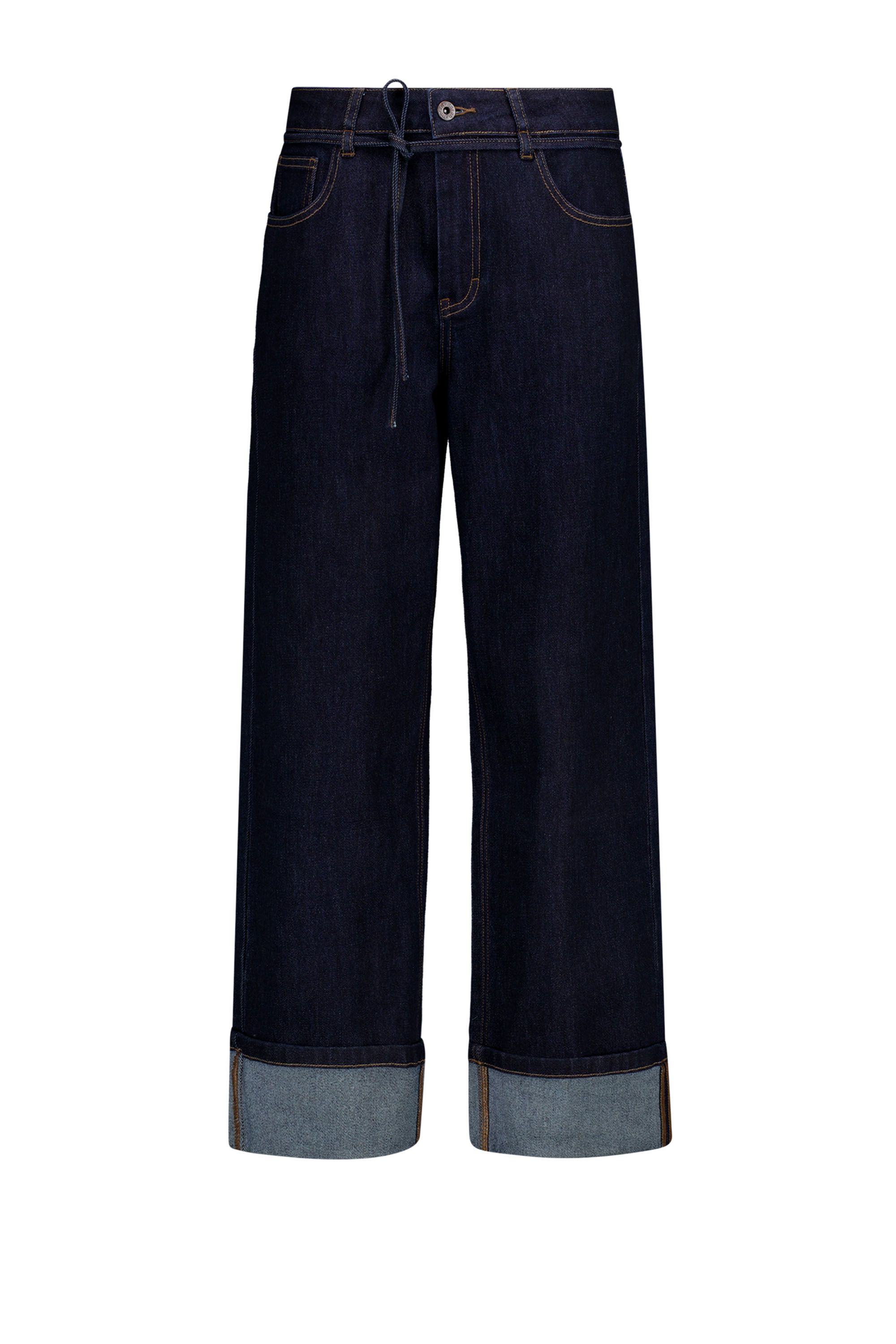 Norah Straight jeans | Donkerblauw | L28 indigo denim 219187-484