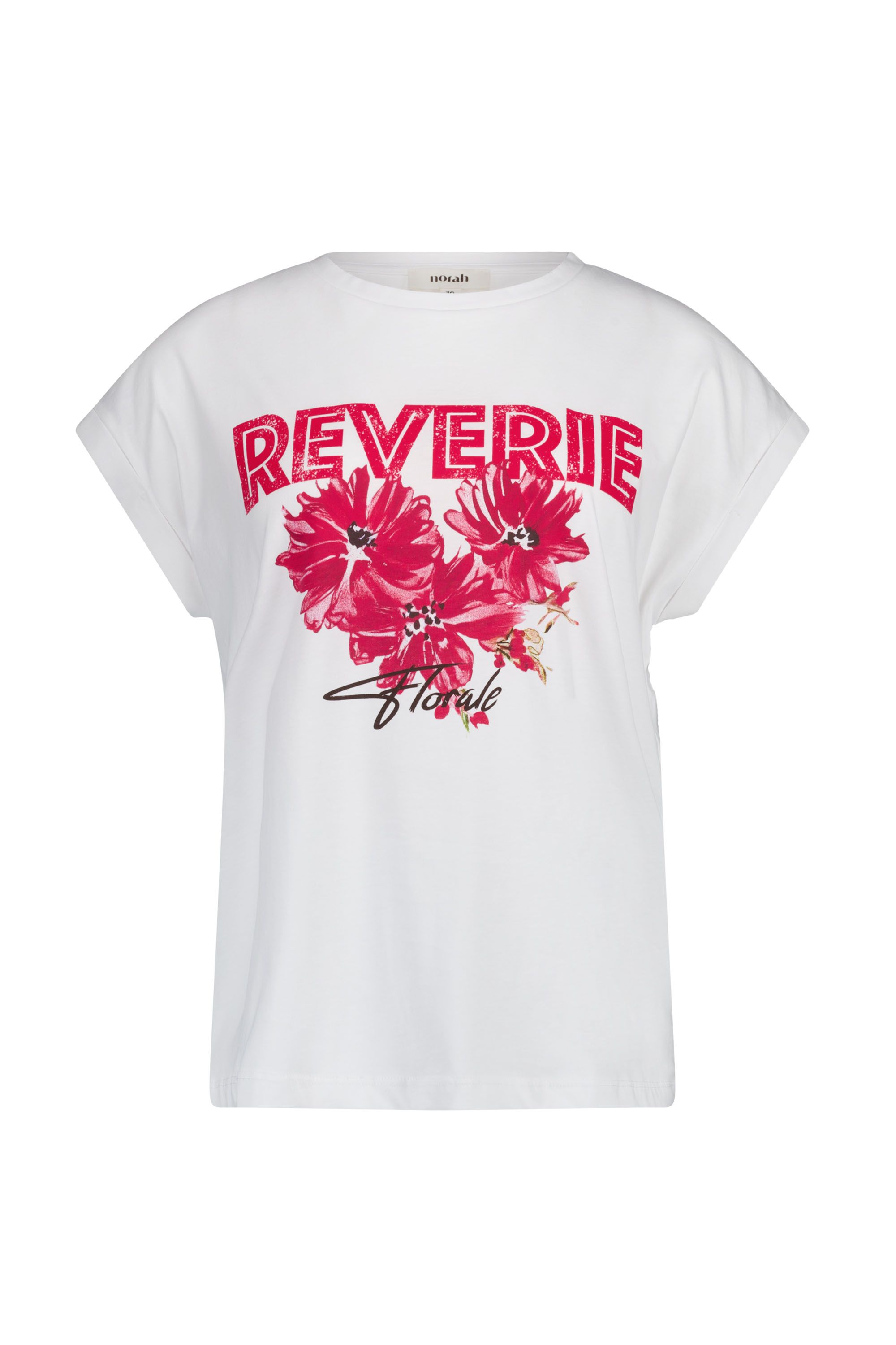 Norah Wit/roze shirt "Reverie" white/pink 219189-140-34