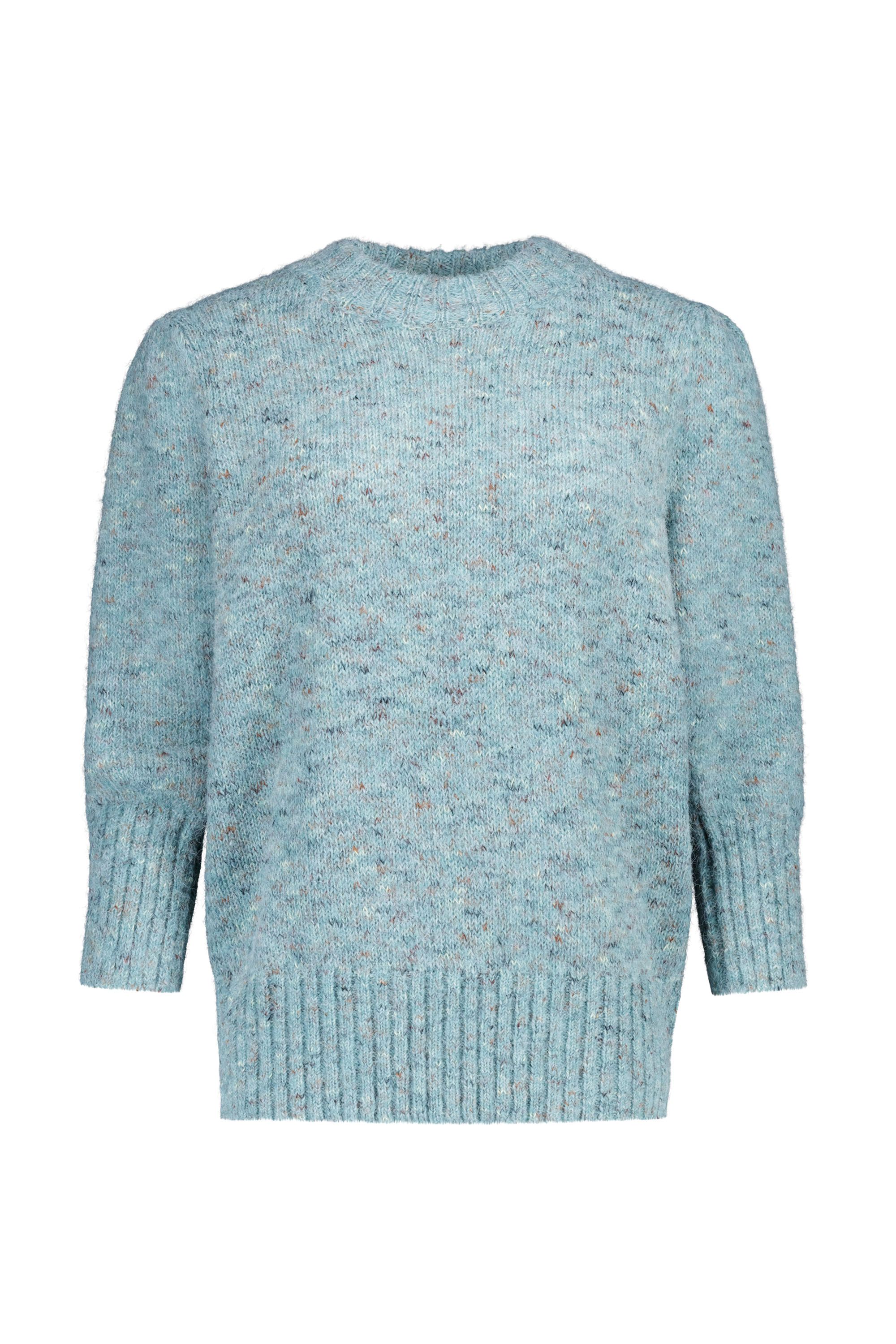 Norah Groene gebreide trui  mid sea green 219226-560