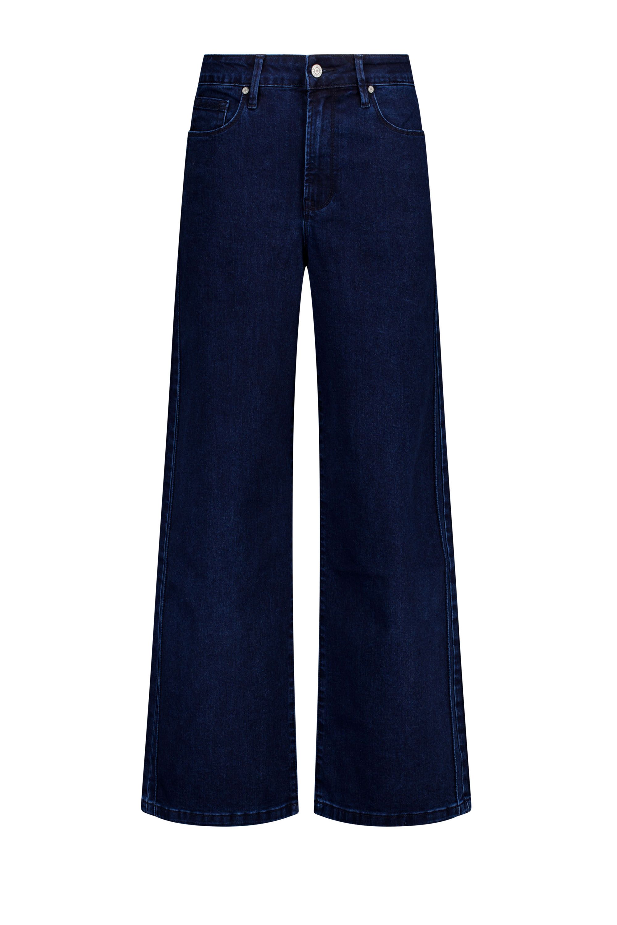Norah Wies jeans | Wide | Donkerblauw | L30 dark denim 219235-480-42