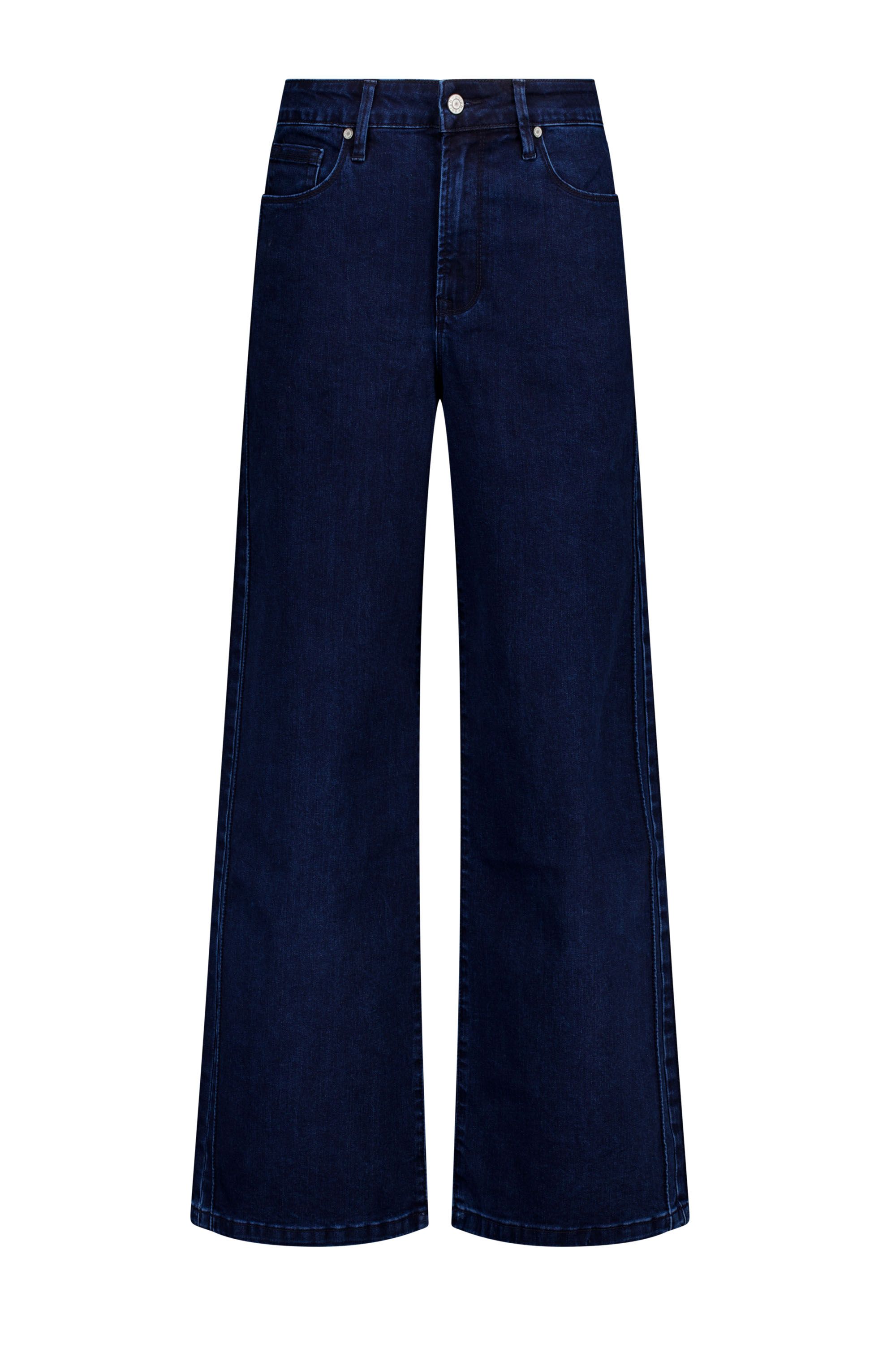 Norah Wies jeans | Wide | Donkerblauw | L32 dark denim 219236-480-36