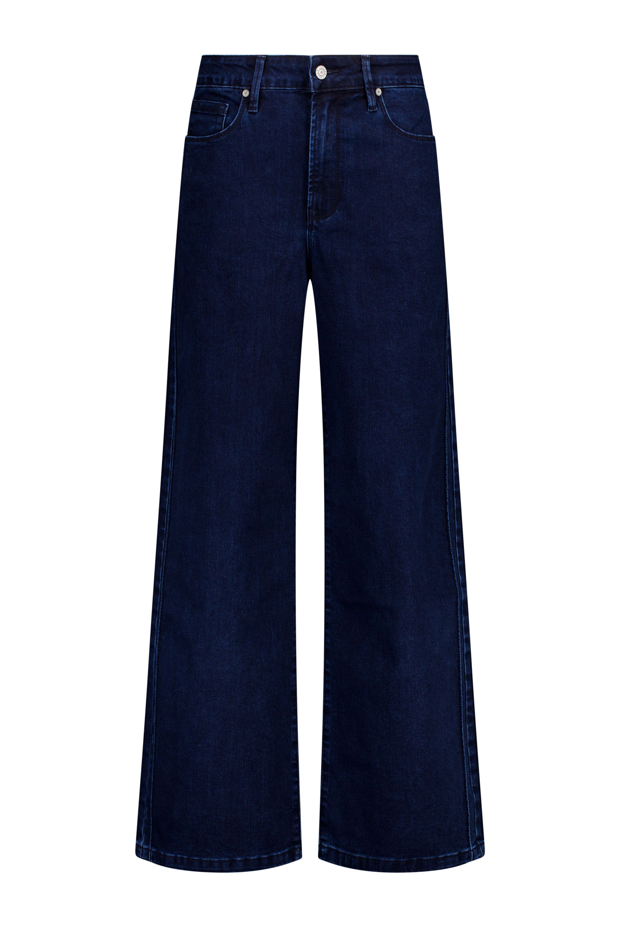 Norah Wies jeans | Wide | Donkerblauw | L34 dark denim 219237-480